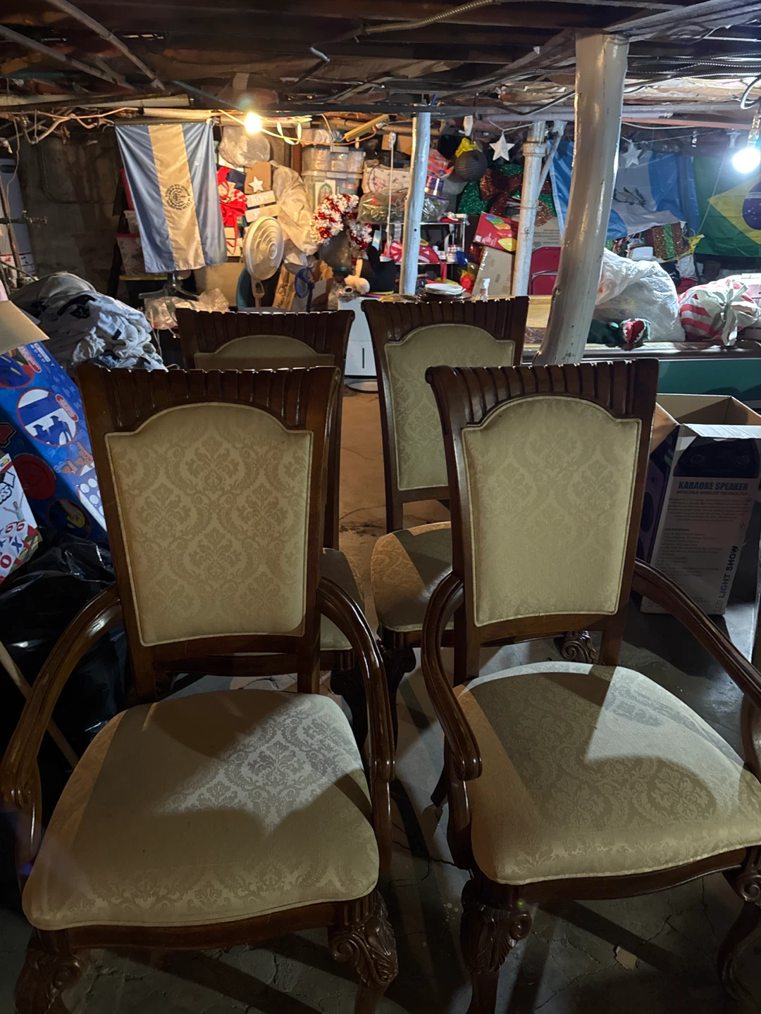 4 chairs  of Elegant Dining Chairs - photo 5