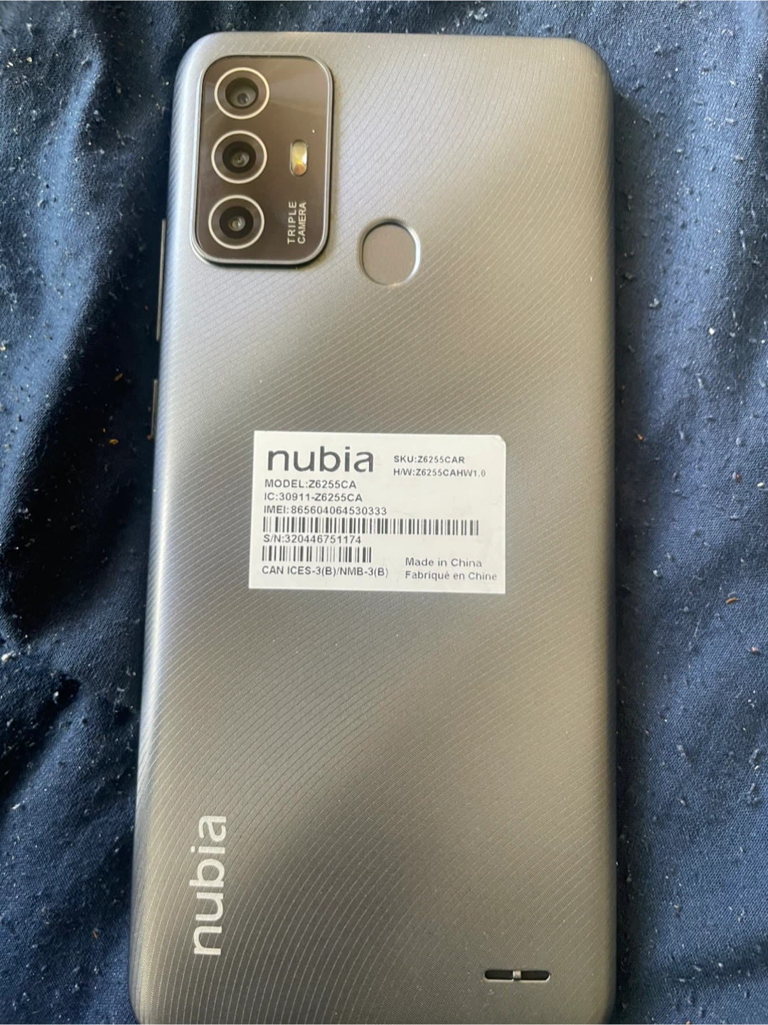 Nubia Z6255CA Smartphone - photo 4