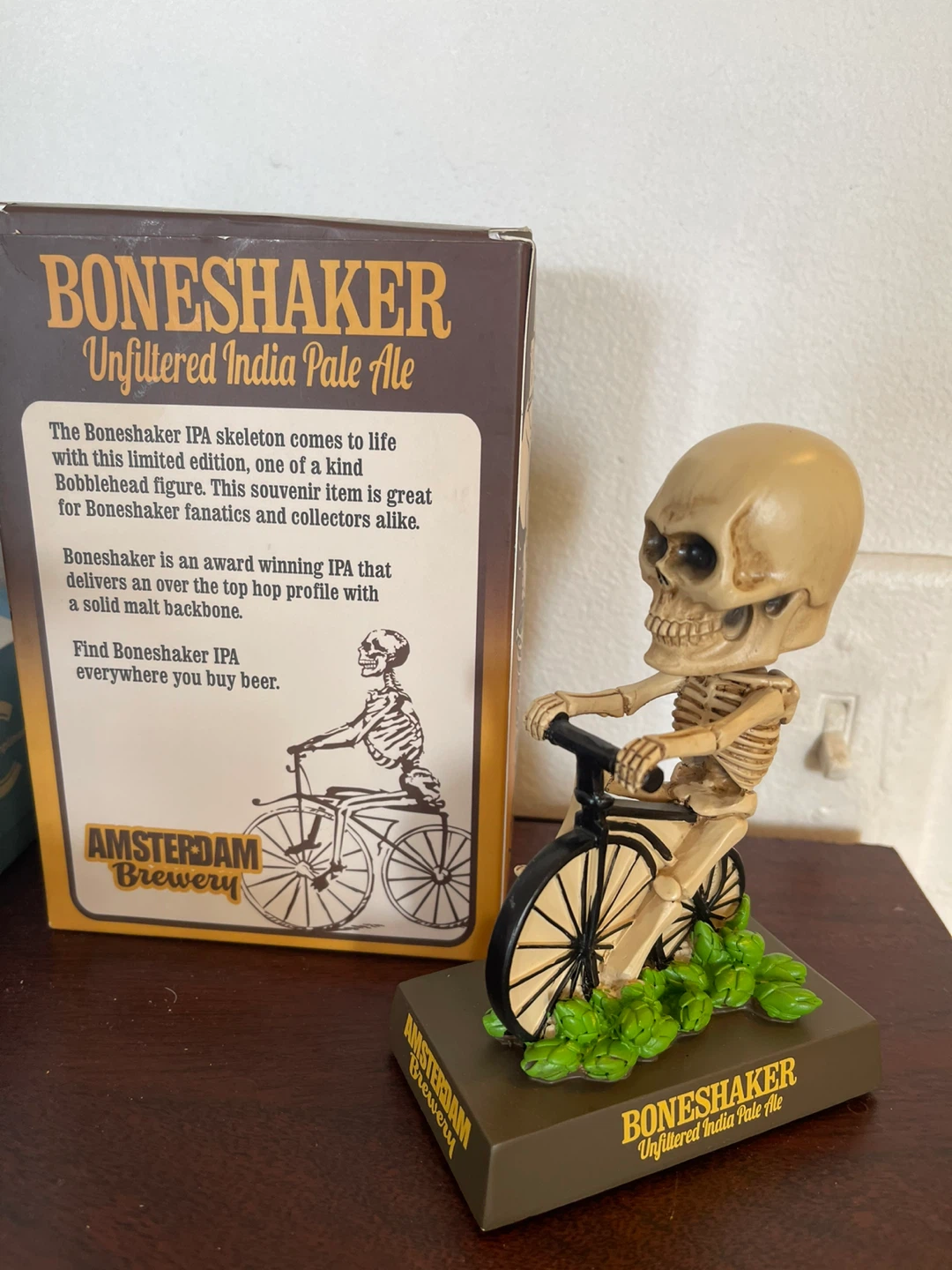 Amsterdam Brewery Boneshaker Unfiltered IPA Bobblehead - photo 4