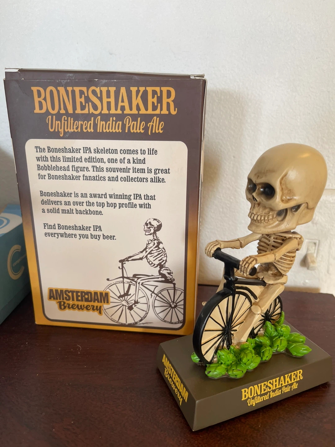 Amsterdam Brewery Boneshaker Unfiltered IPA Bobblehead - photo 2