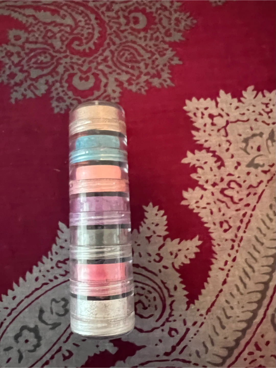 Stackable Glitter Pots Set
