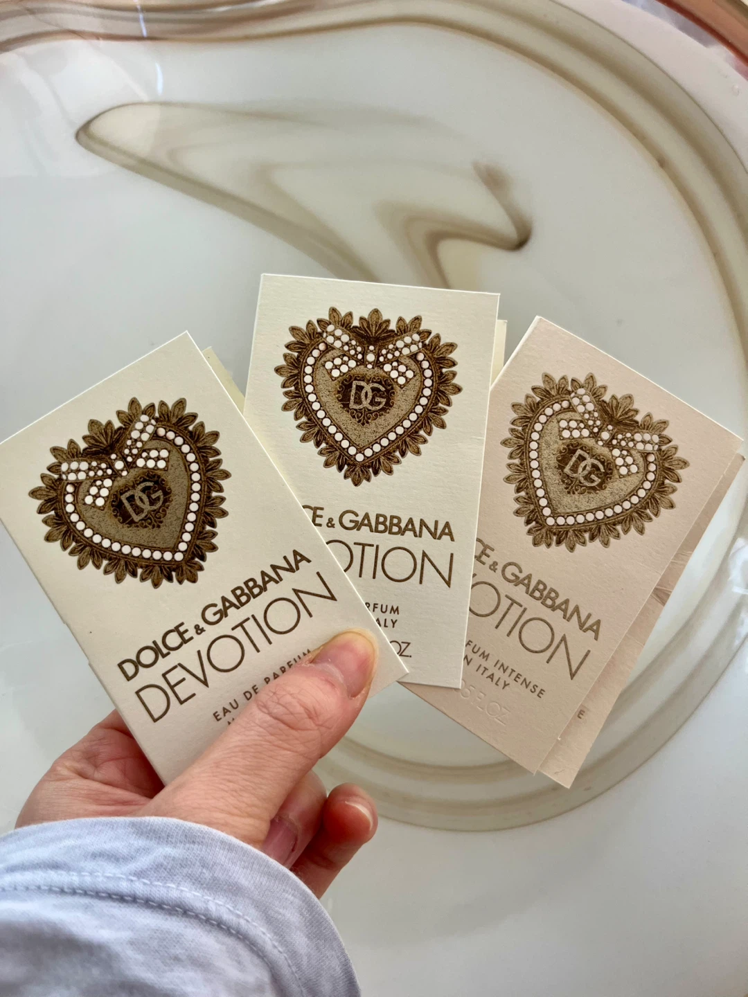 Brand new perfume vials
