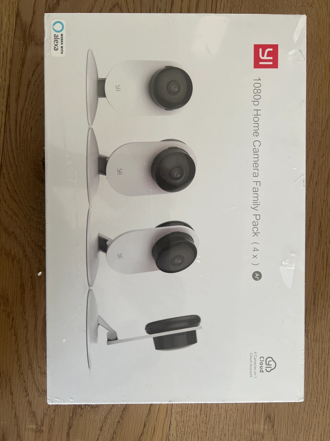 YI 1080p Home Camera Family Pack (4x)