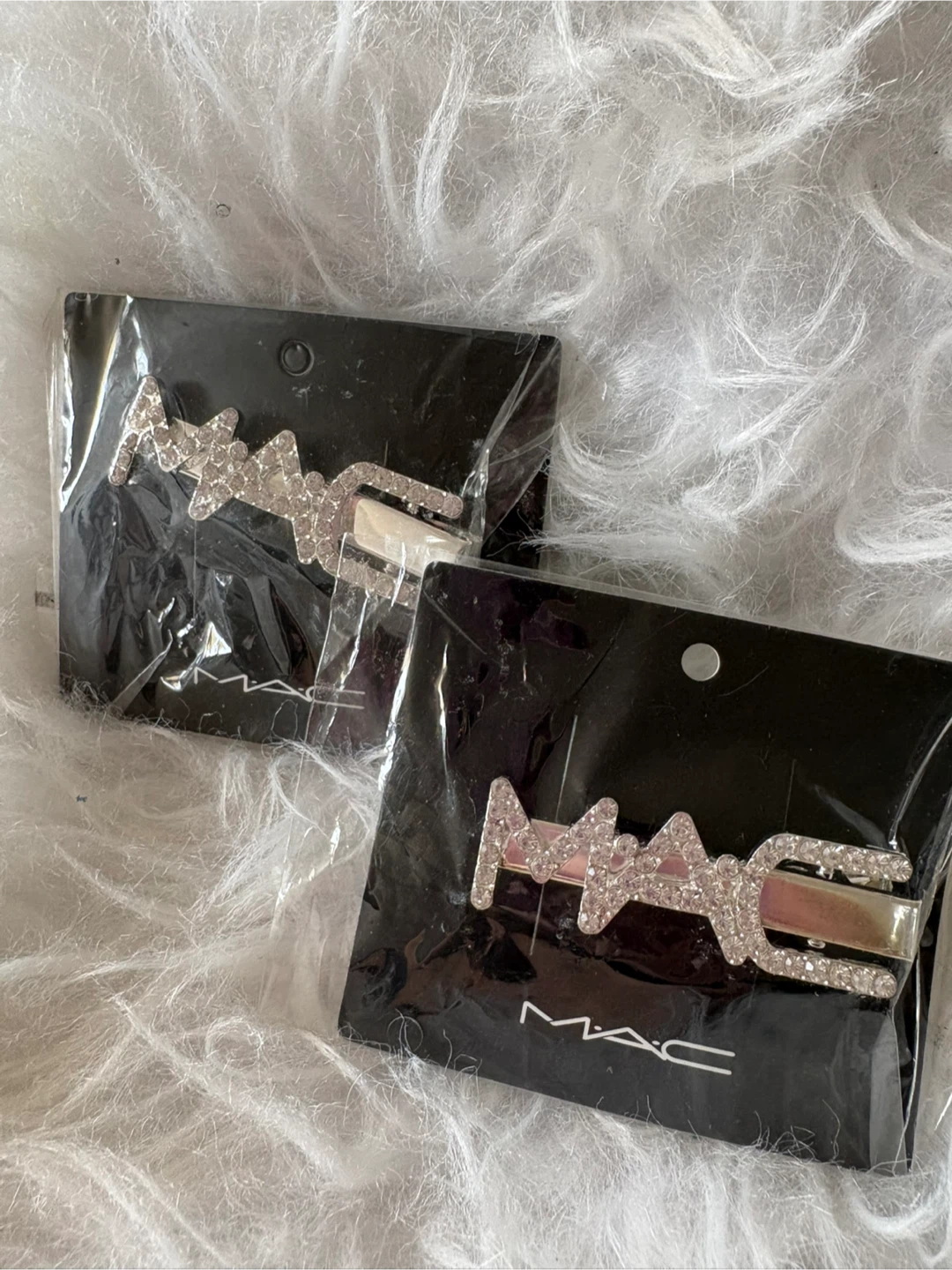 MAC Rhinestone Hair Clips - Set of 2