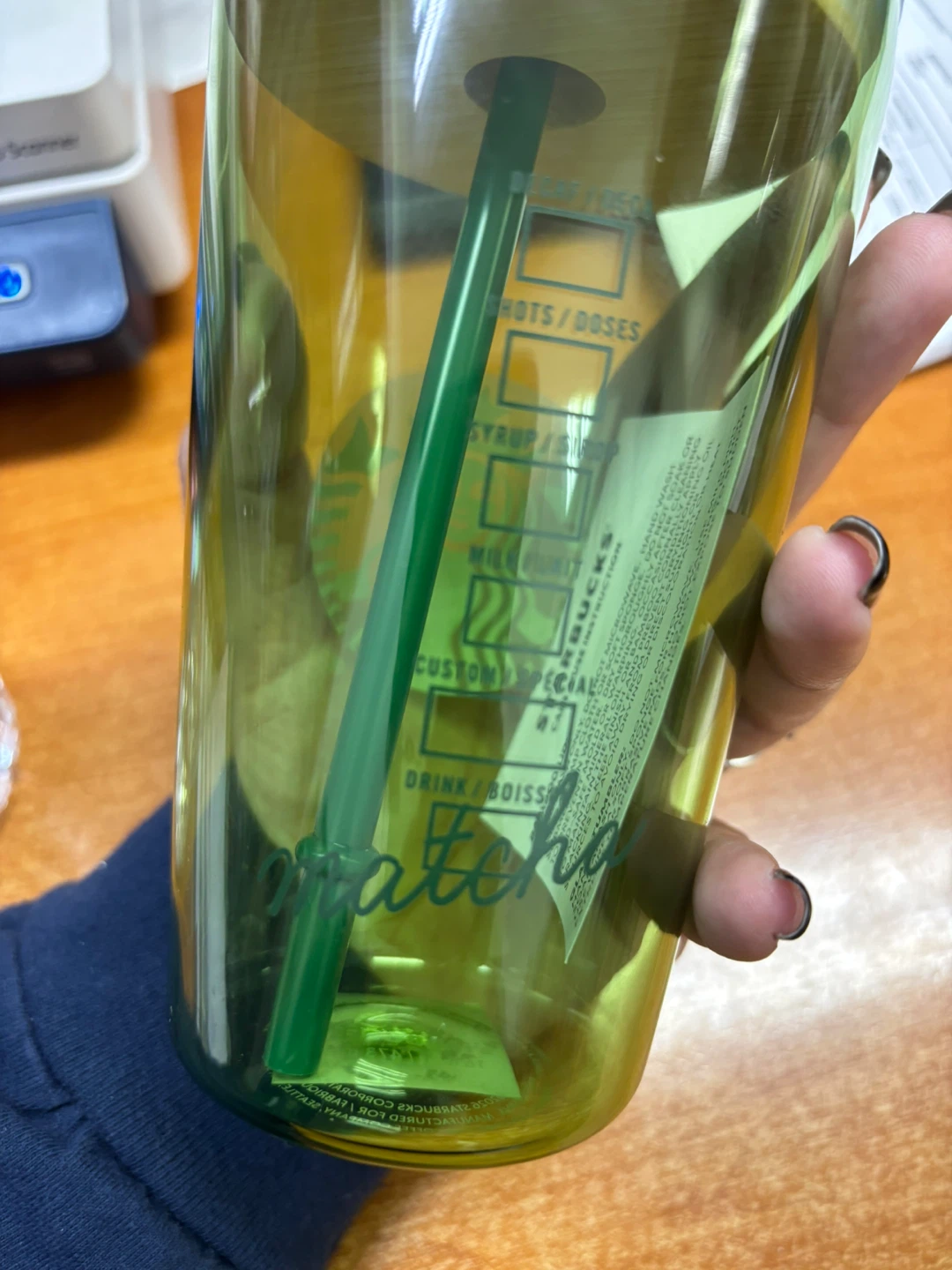 Starbucks Matcha Bamboo Lid Tumbler 16 oz - photo 5