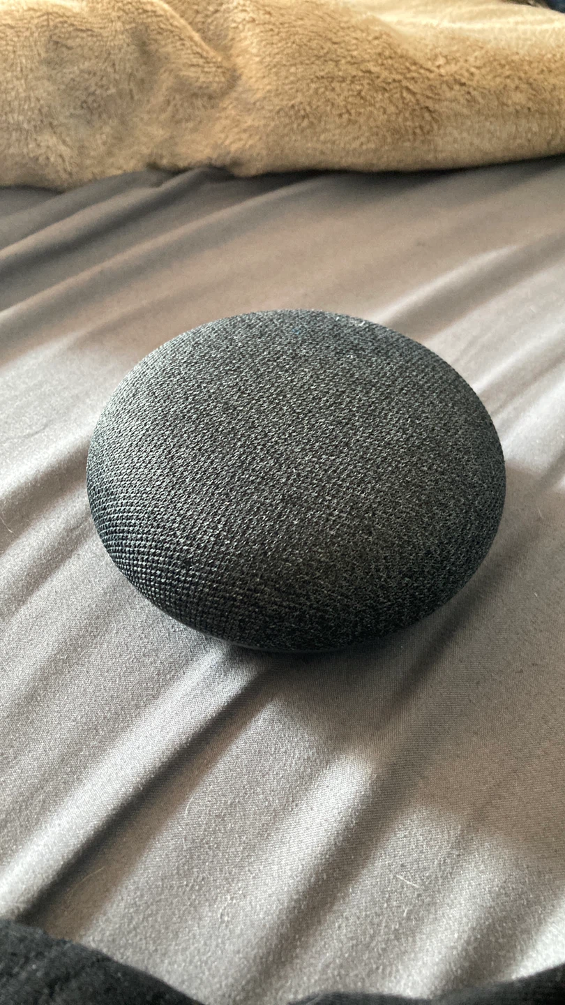 Google Nest Mini (2nd Gen) Charcoal Smart Speaker