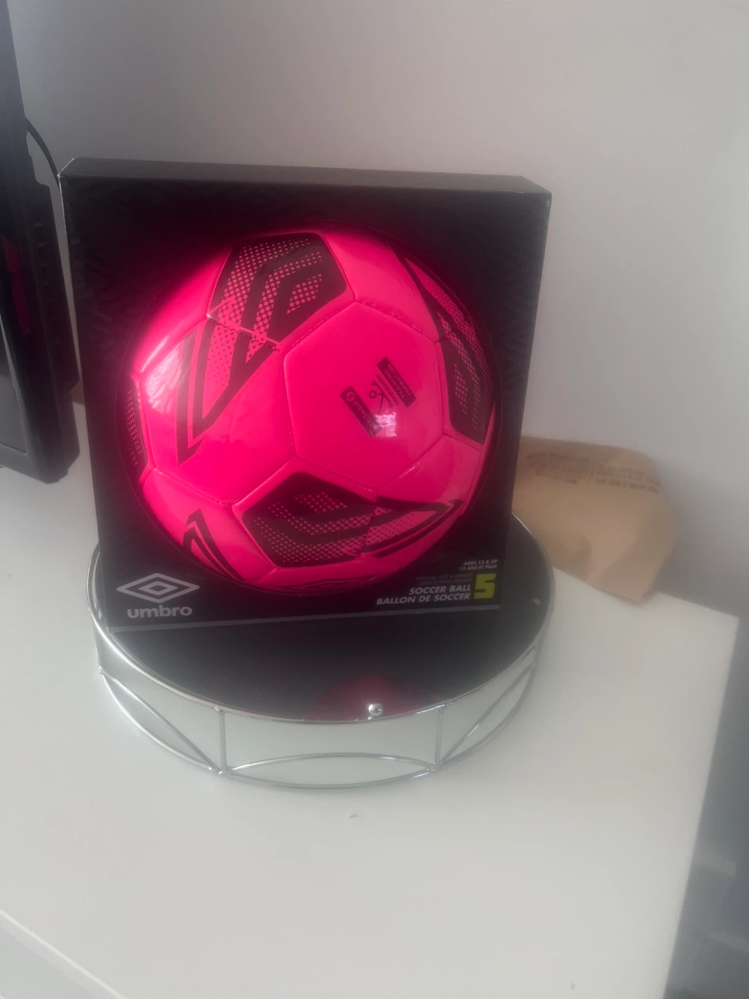 Umbro Soccer Ball - Size 5 - Neon Pink