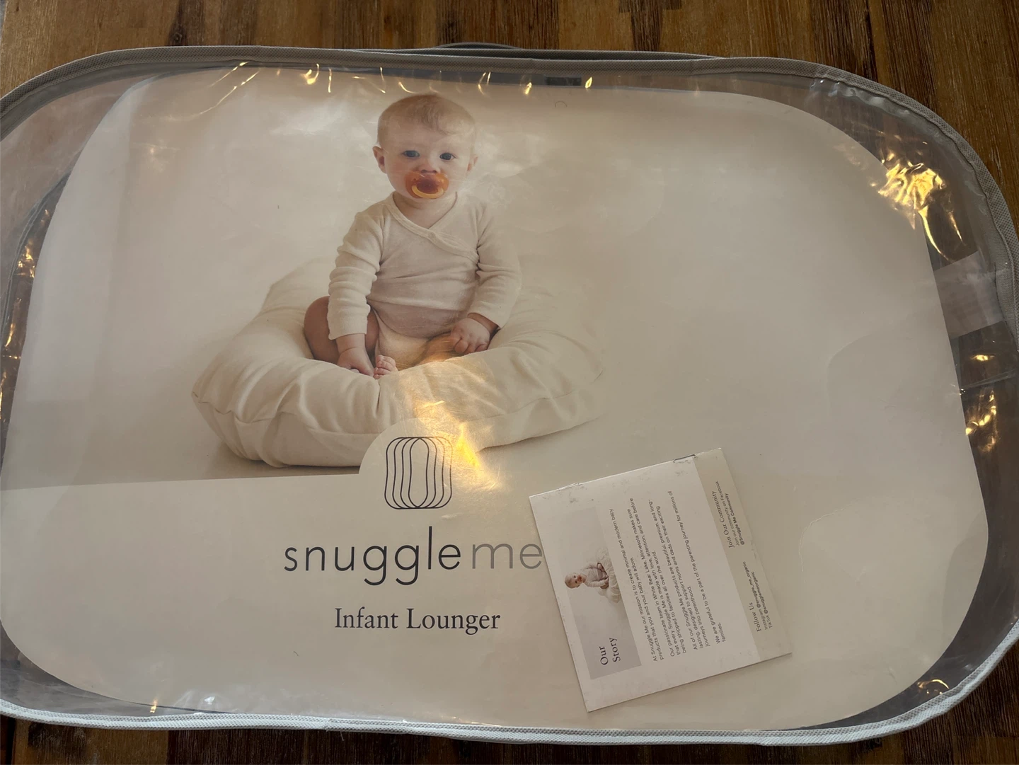 Snuggle Me Organic Baby Lounger - photo 3