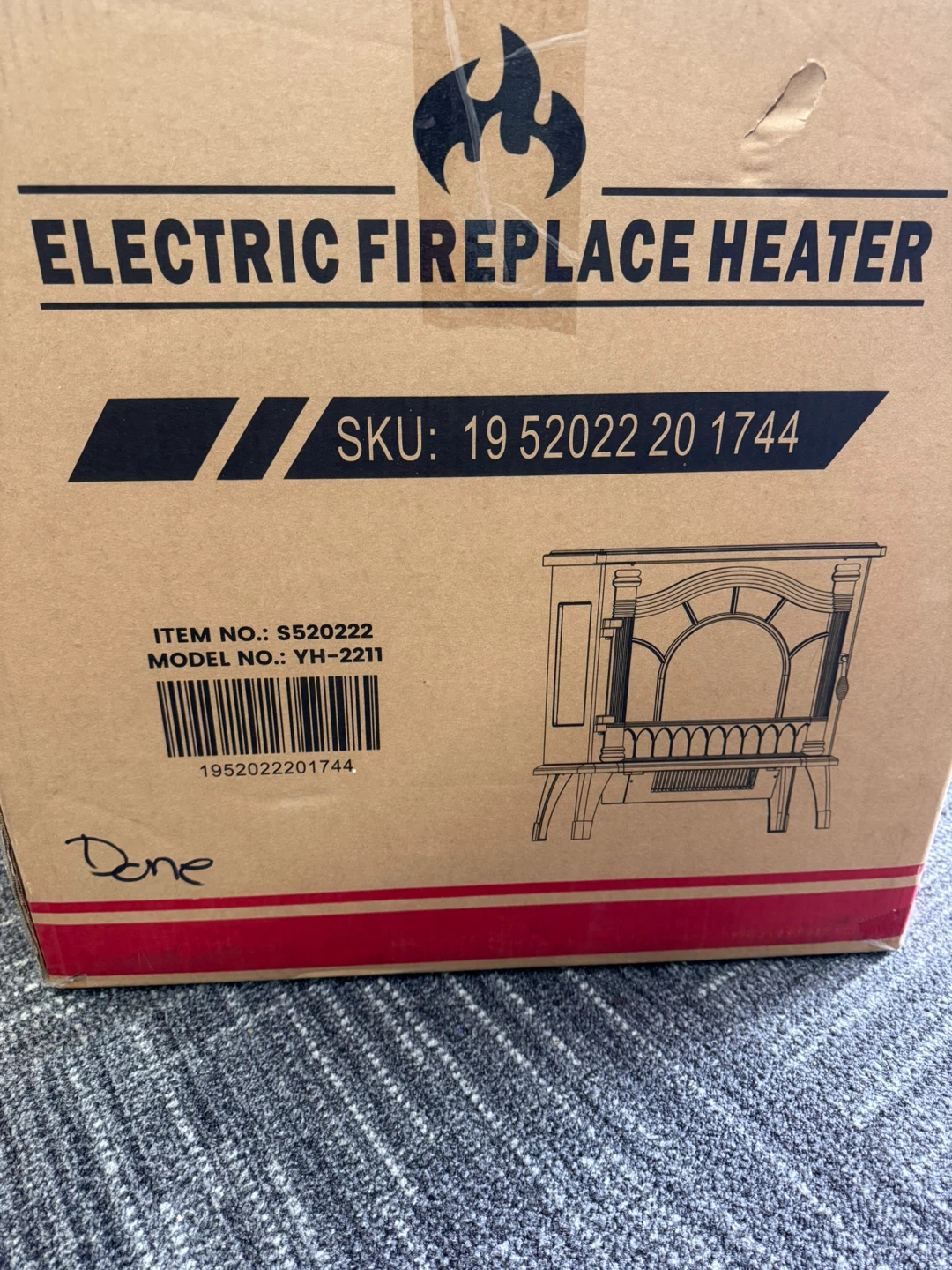 Electric Fireplace Heater - photo 3