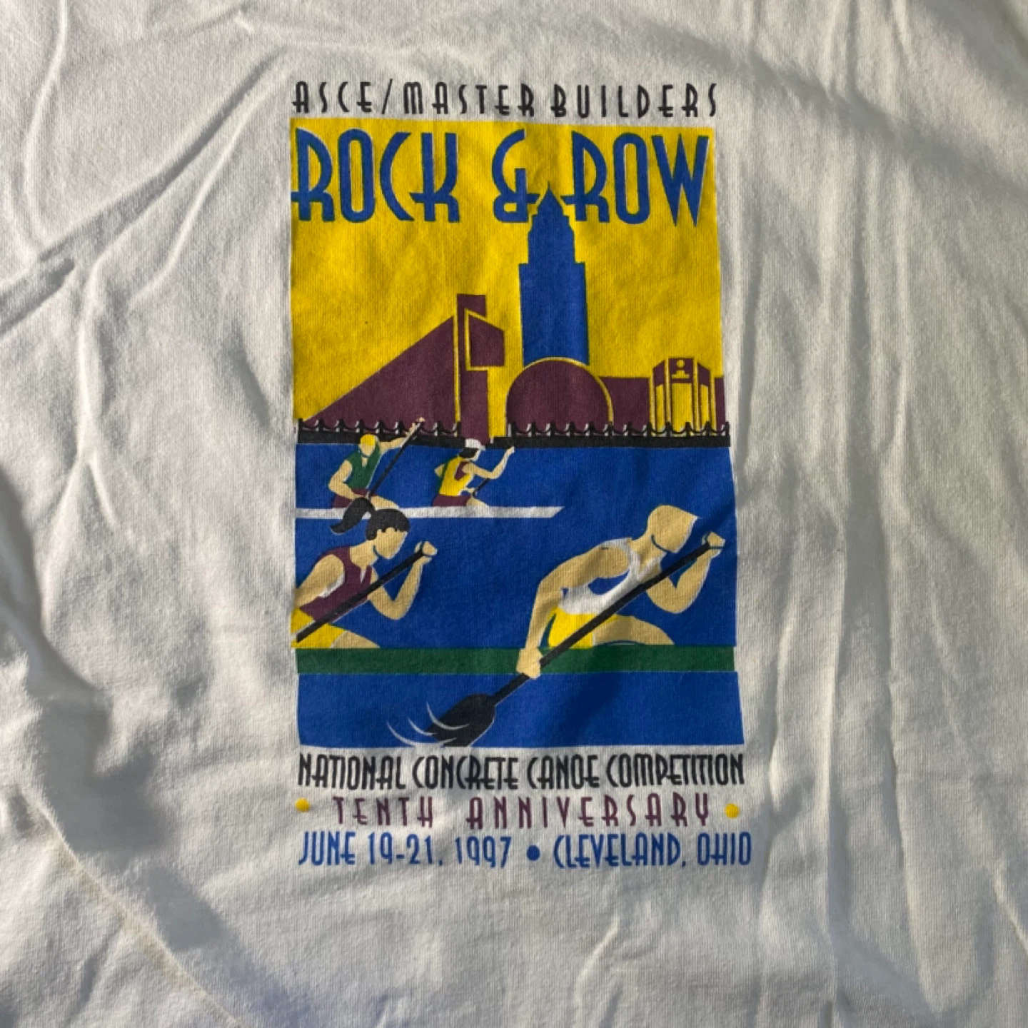 1997 Anvil Single Stitch Rock & Row Comp. t-shirt - photo 5