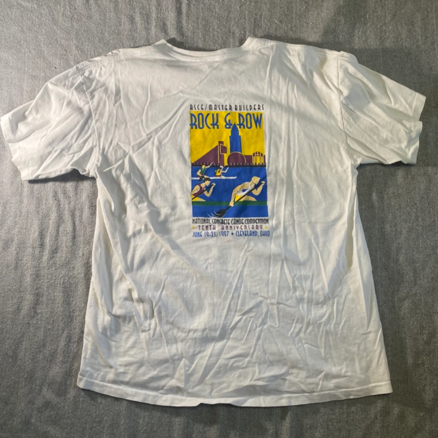 1997 Anvil Single Stitch Rock & Row Comp. t-shirt - photo 4