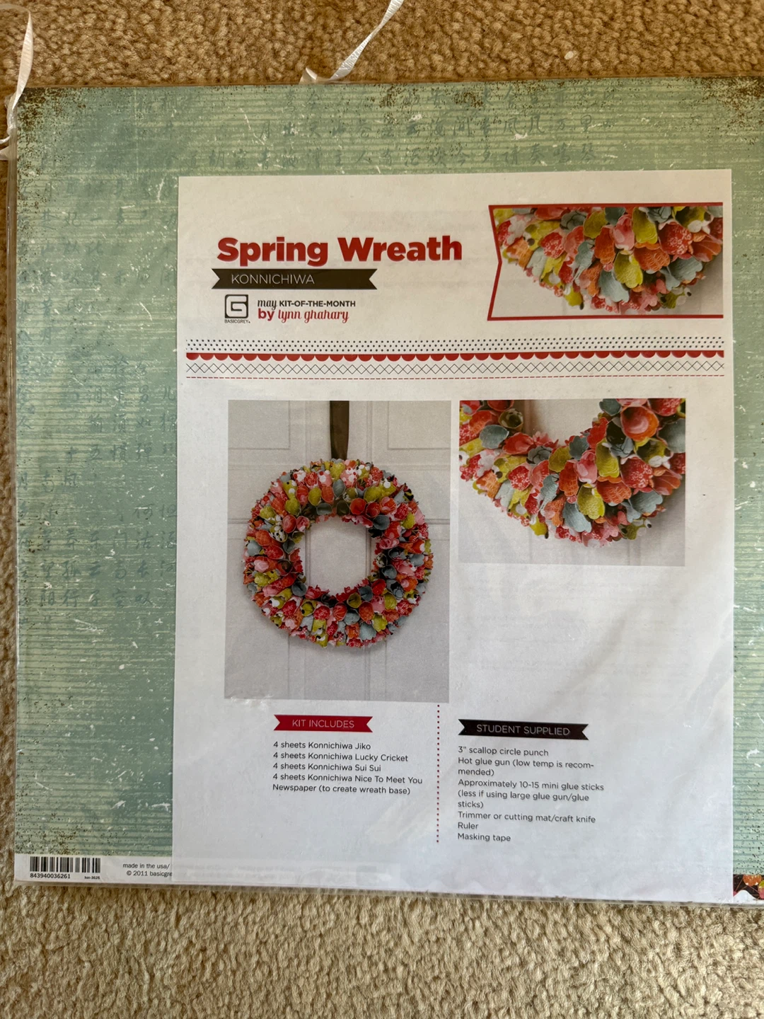 Brand new Konnichiwa Spring Wreath Kit - photo 2