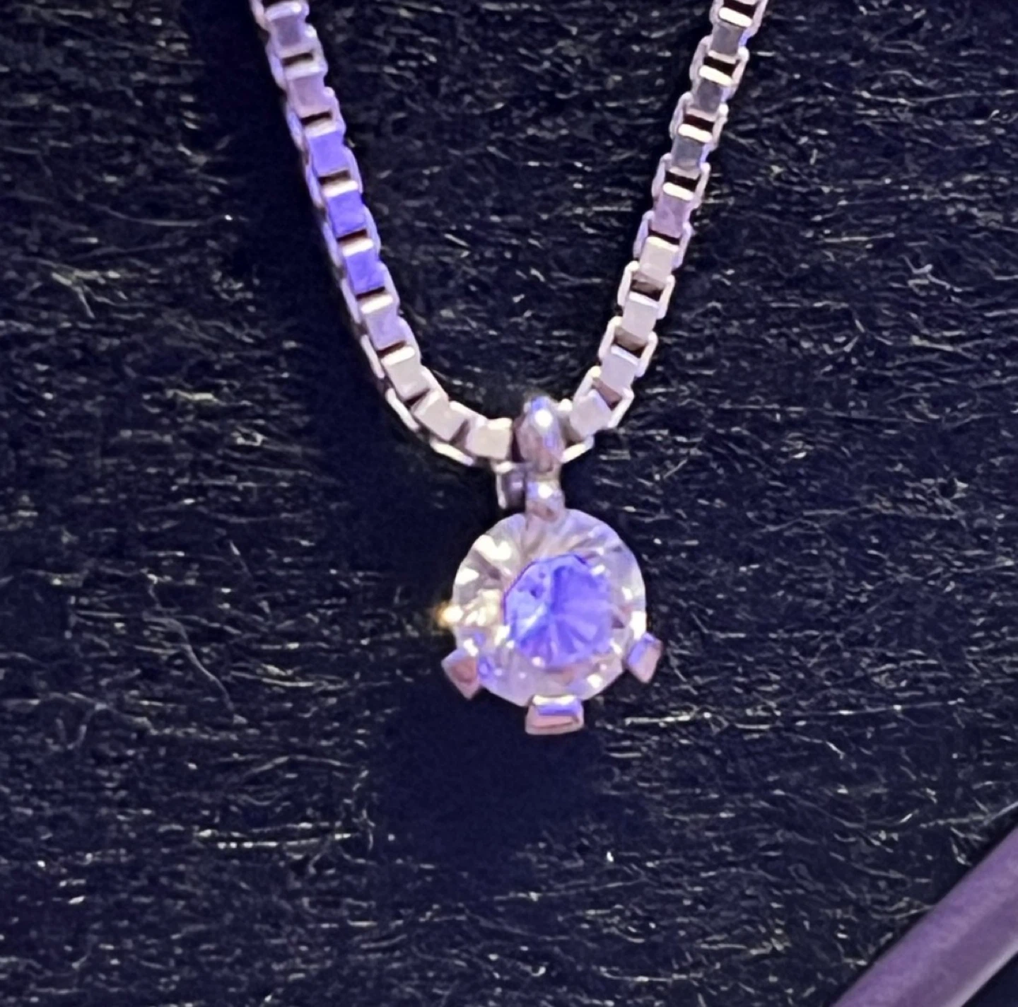 Pandora Necklace with lab grown diamond - photo 2