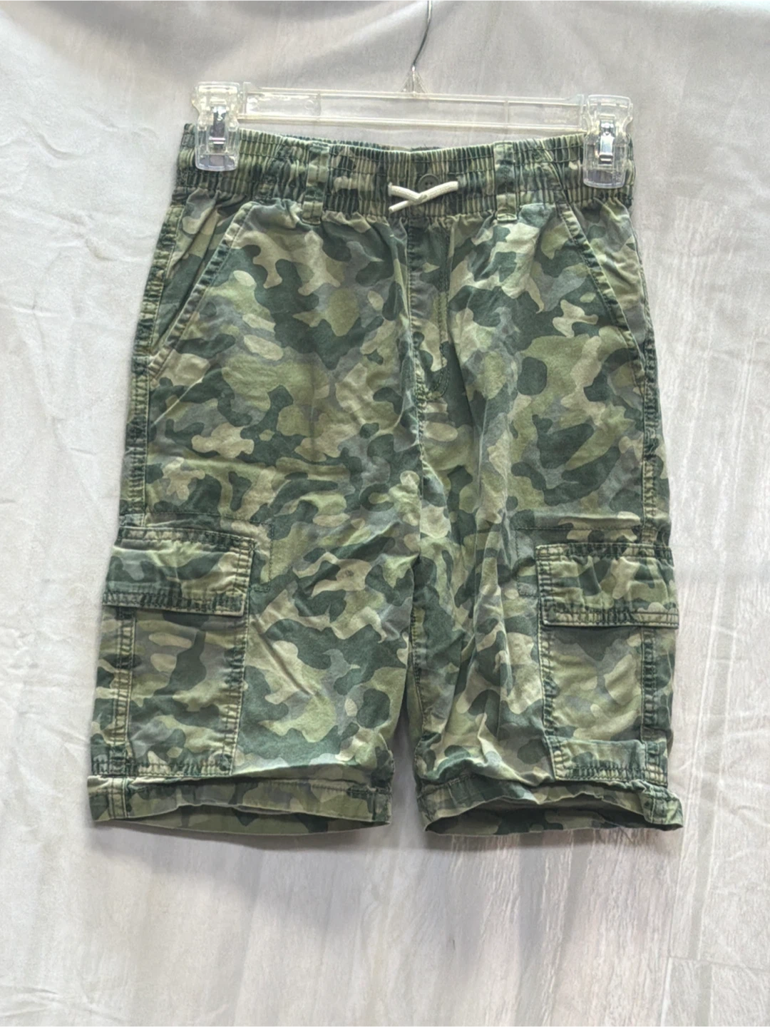 Boys Camo Cargo Shorts
