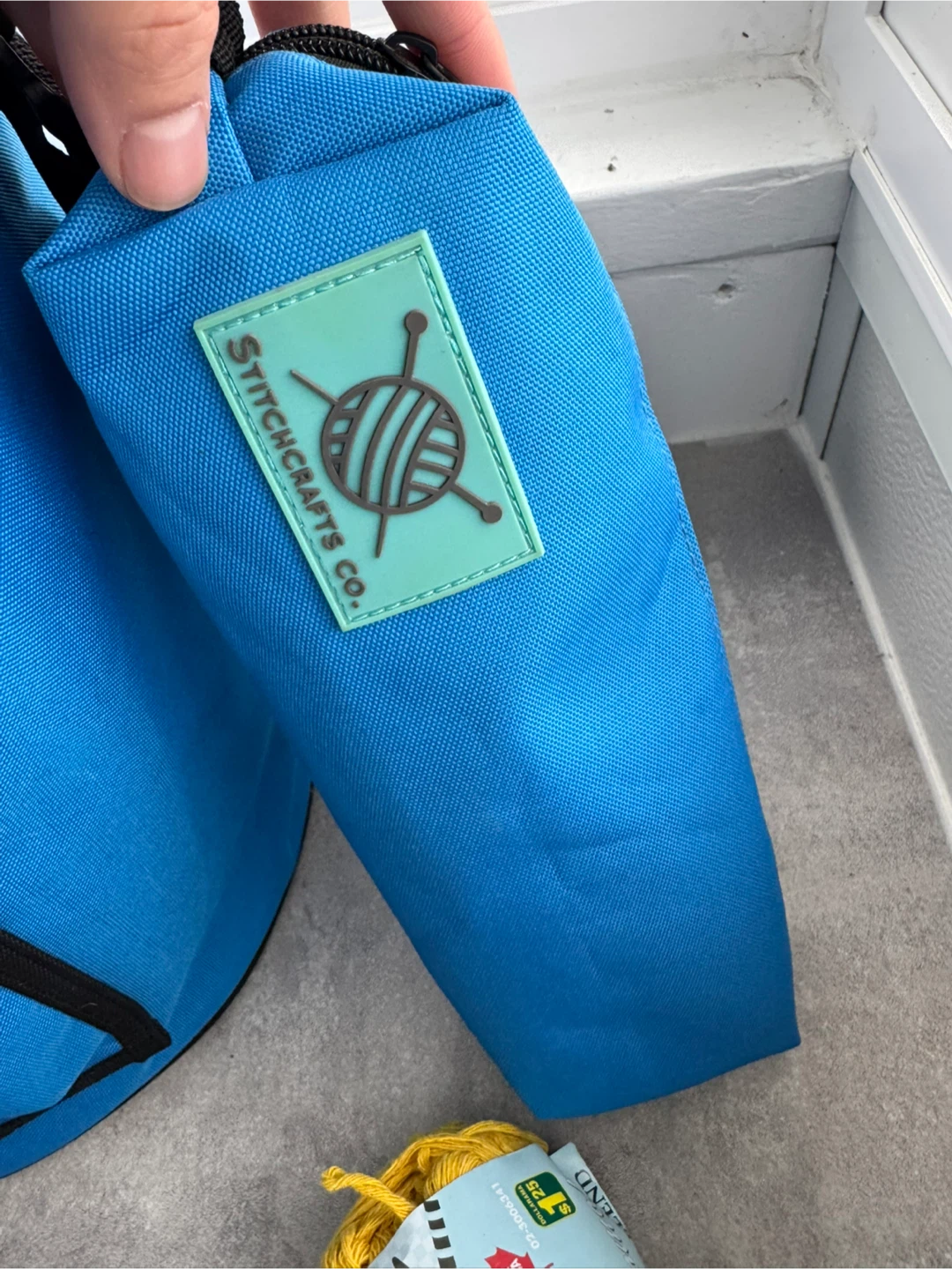 Stitchcrafts Co. Blue Yarn Storage Bag with Yarn - photo 3