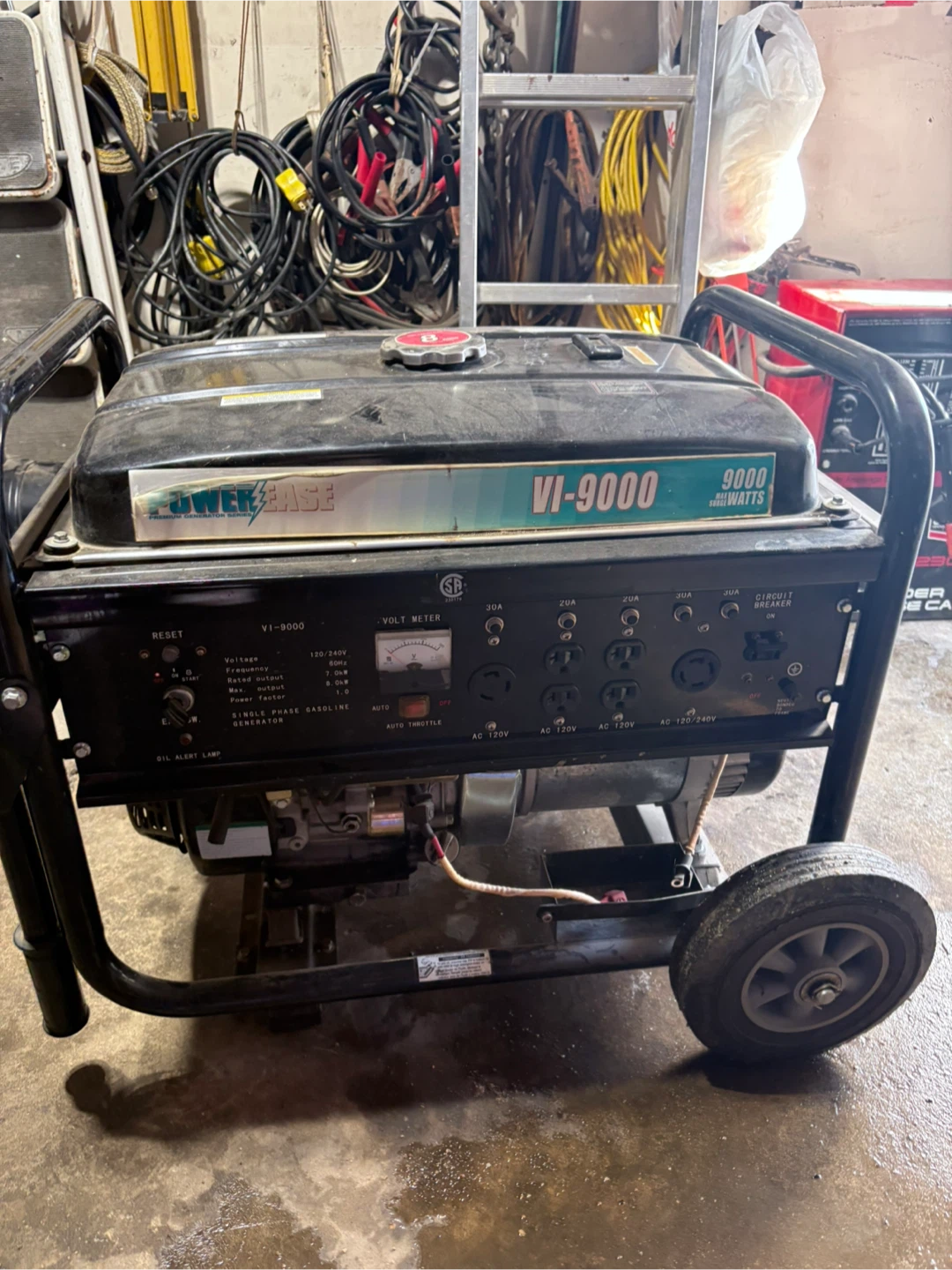 POWERBASE VI-9000 Gasoline Generator - photo 3