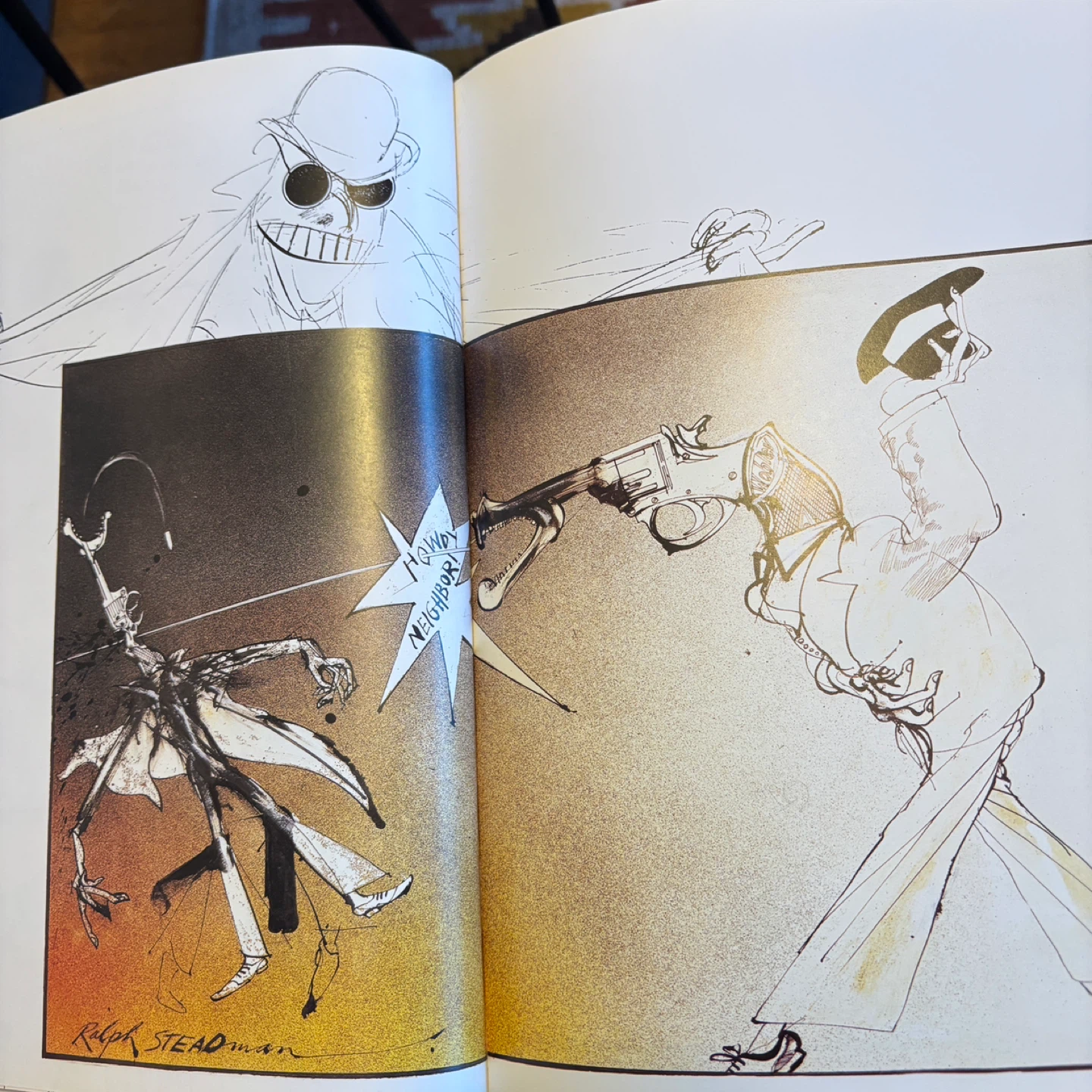 Autographed Ralph Steadman Book - photo 4