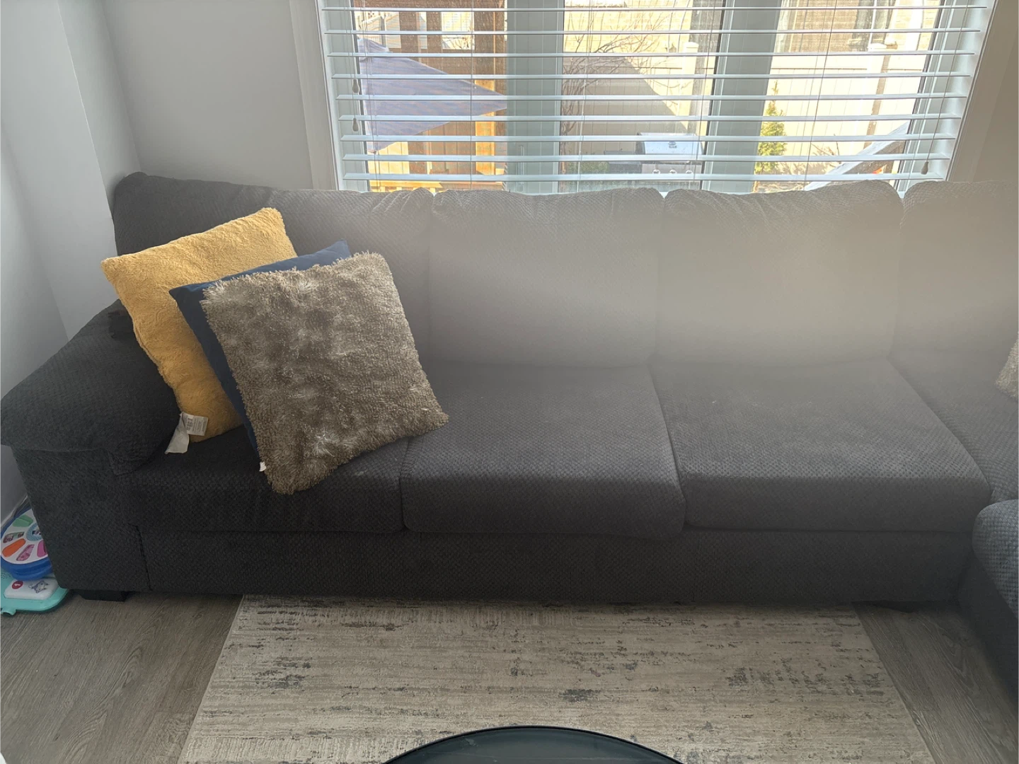 Dark Grey Sectional Sofa