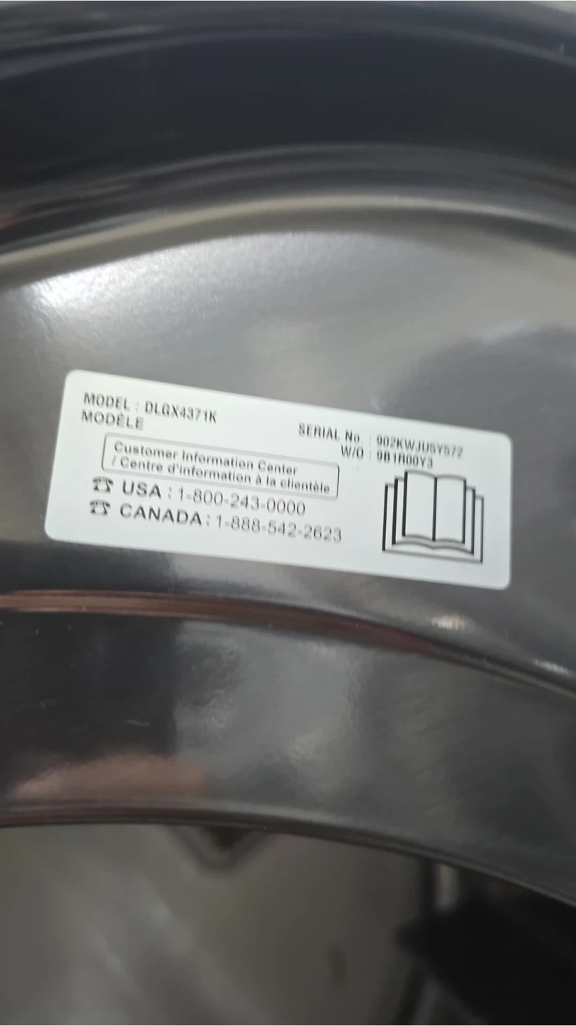 LG Stackable Washer and gas Dryer Set - photo 4