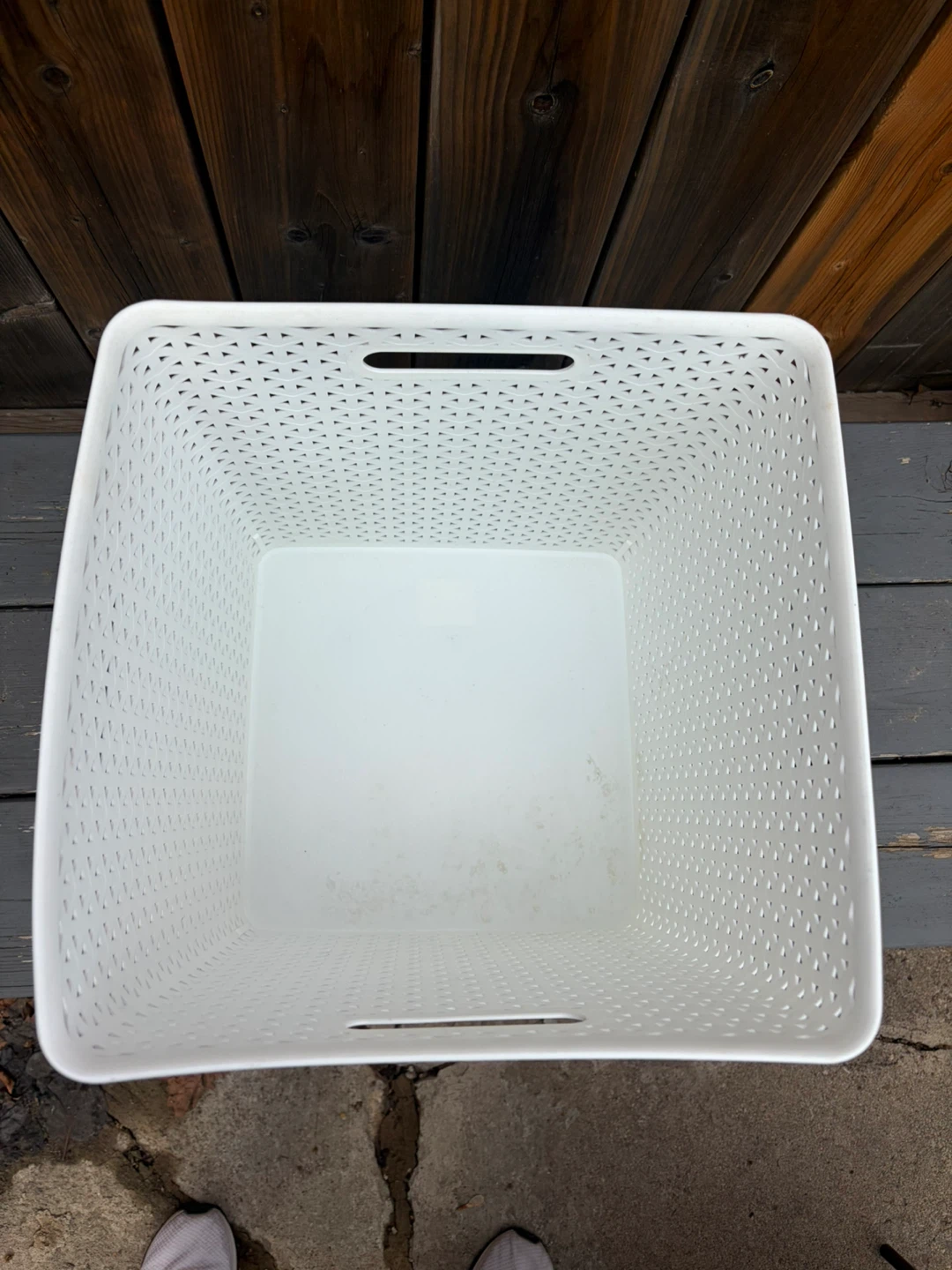 White Storage Basket - photo 2
