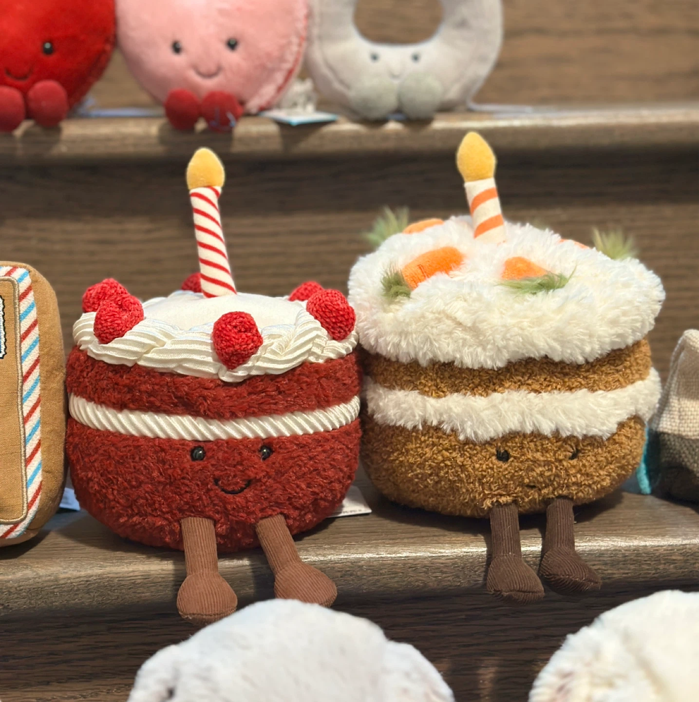 Jellycat Cheri Cake & Carrot Cake 🎂🥕