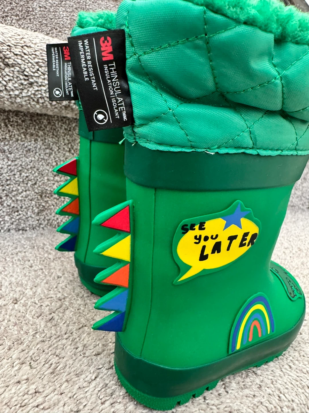 Rain boots / Rain shoes / Rubber Boots / Kids / Size 8 / NEW - photo 5