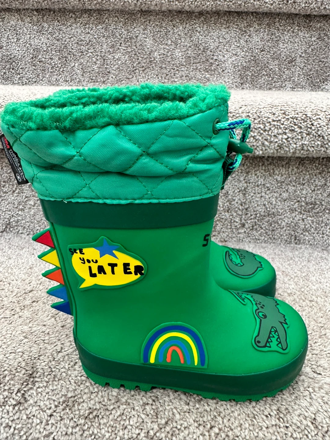 Rain boots / Rain shoes / Rubber Boots / Kids / Size 8 / NEW - photo 2