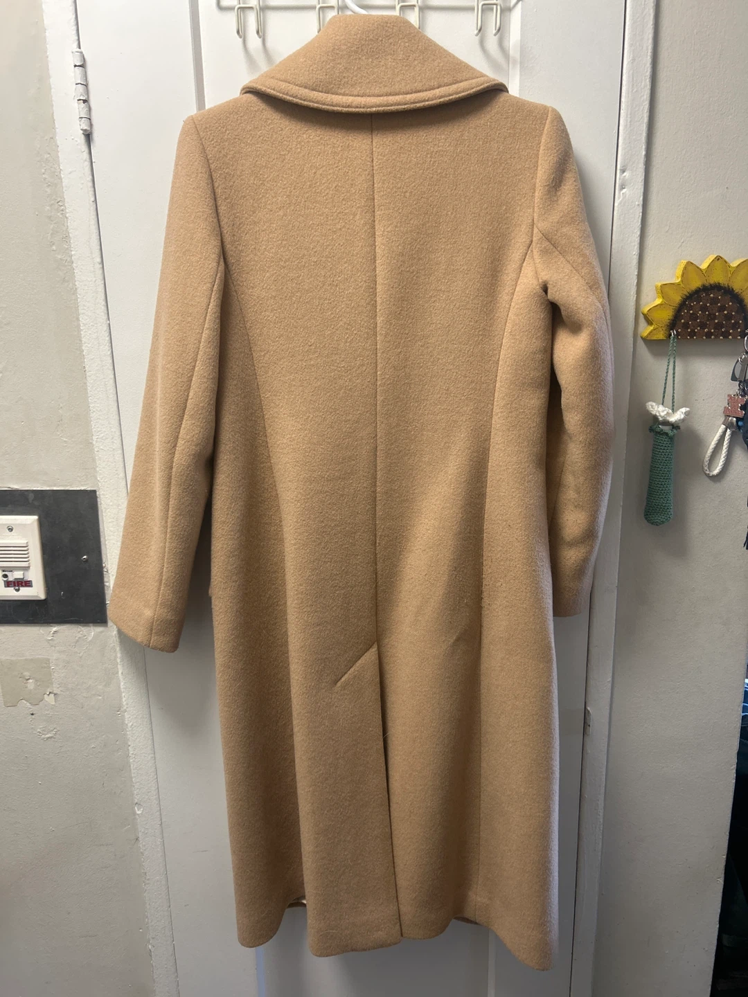 Club Monaco Camel Wool Blend Coat - Size S - photo 2