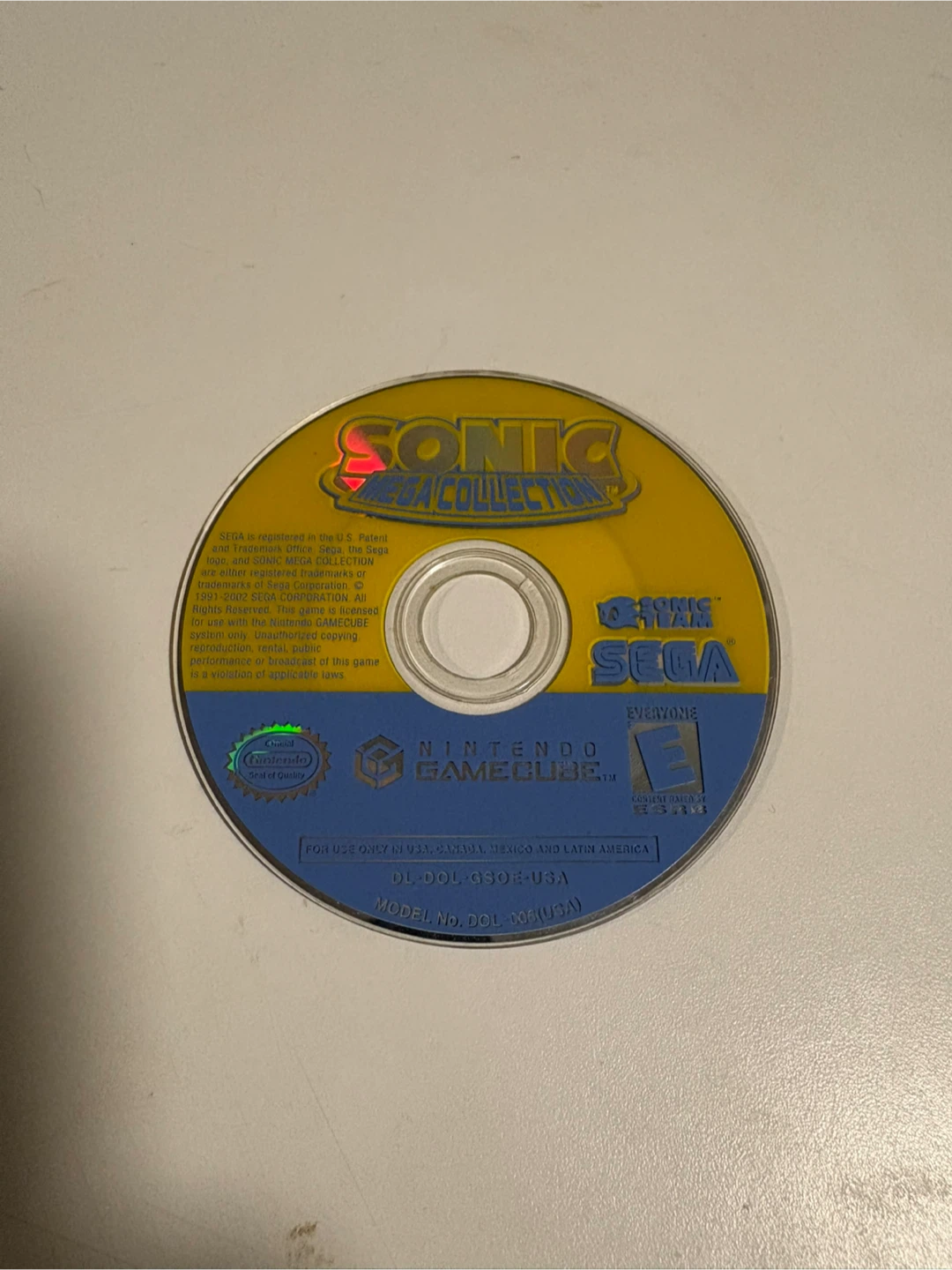 Sonic Mega Collection (GameCube)