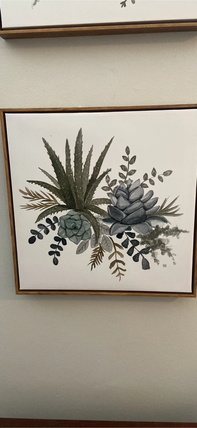 Set of 2 Succulent Wall Art Prints - photo 3