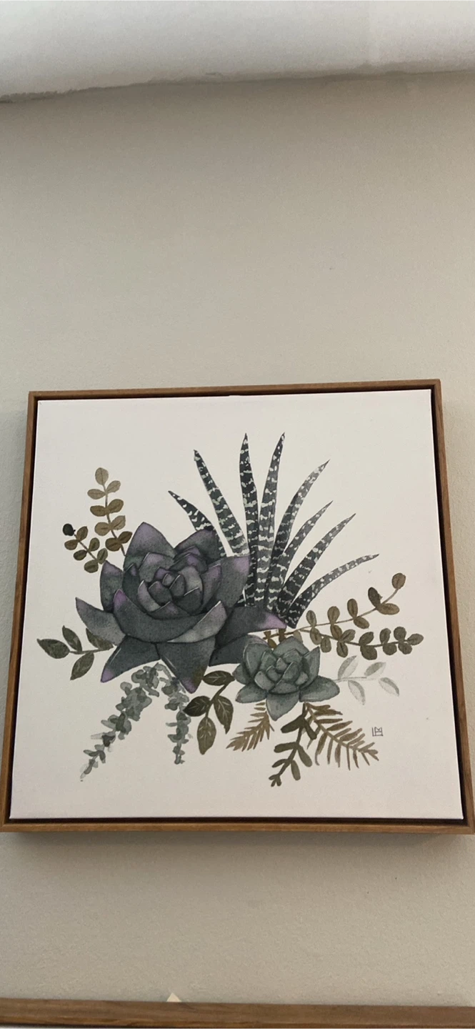 Set of 2 Succulent Wall Art Prints - photo 2