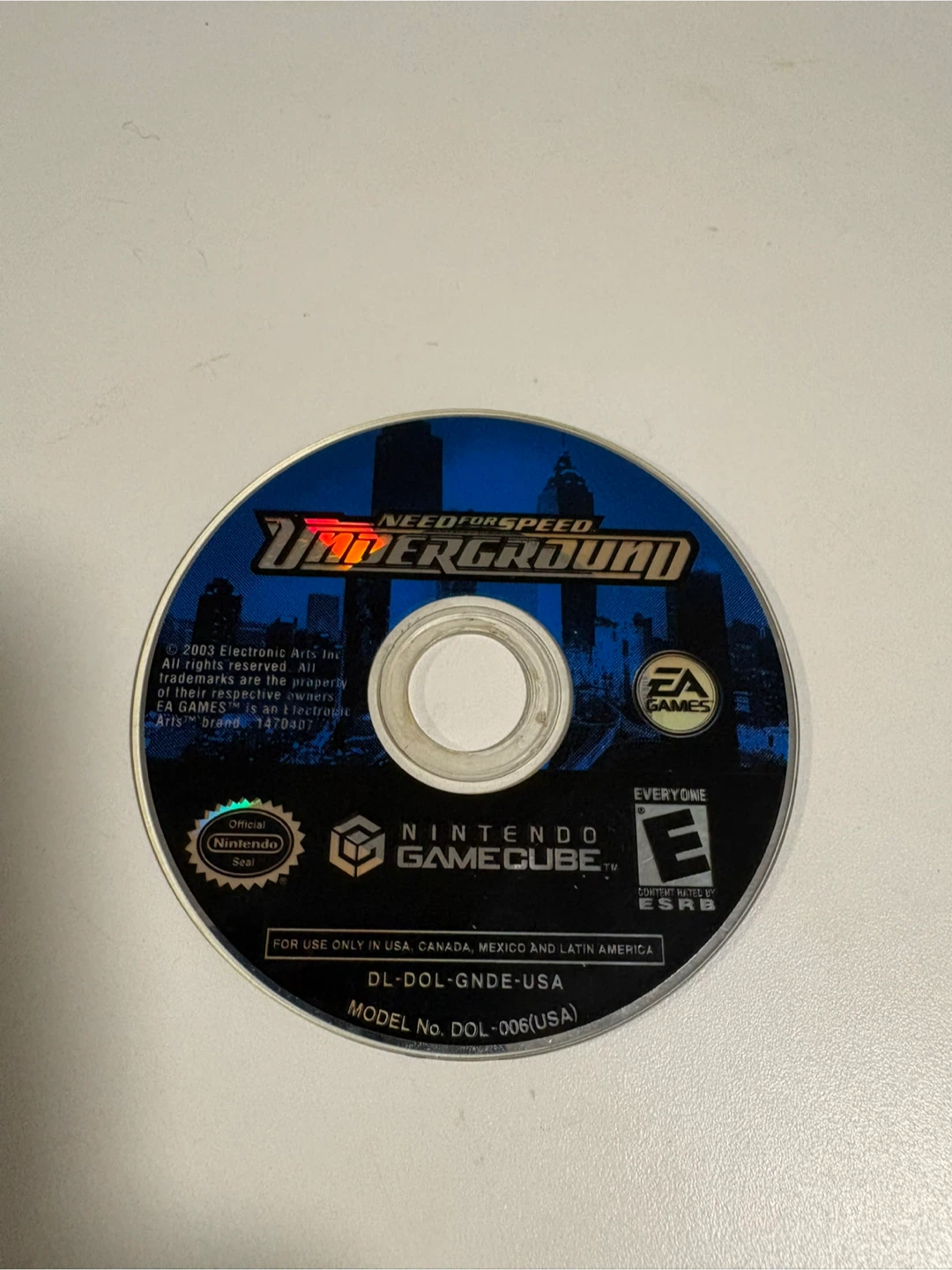Need for Speed: Underground (GameCube)