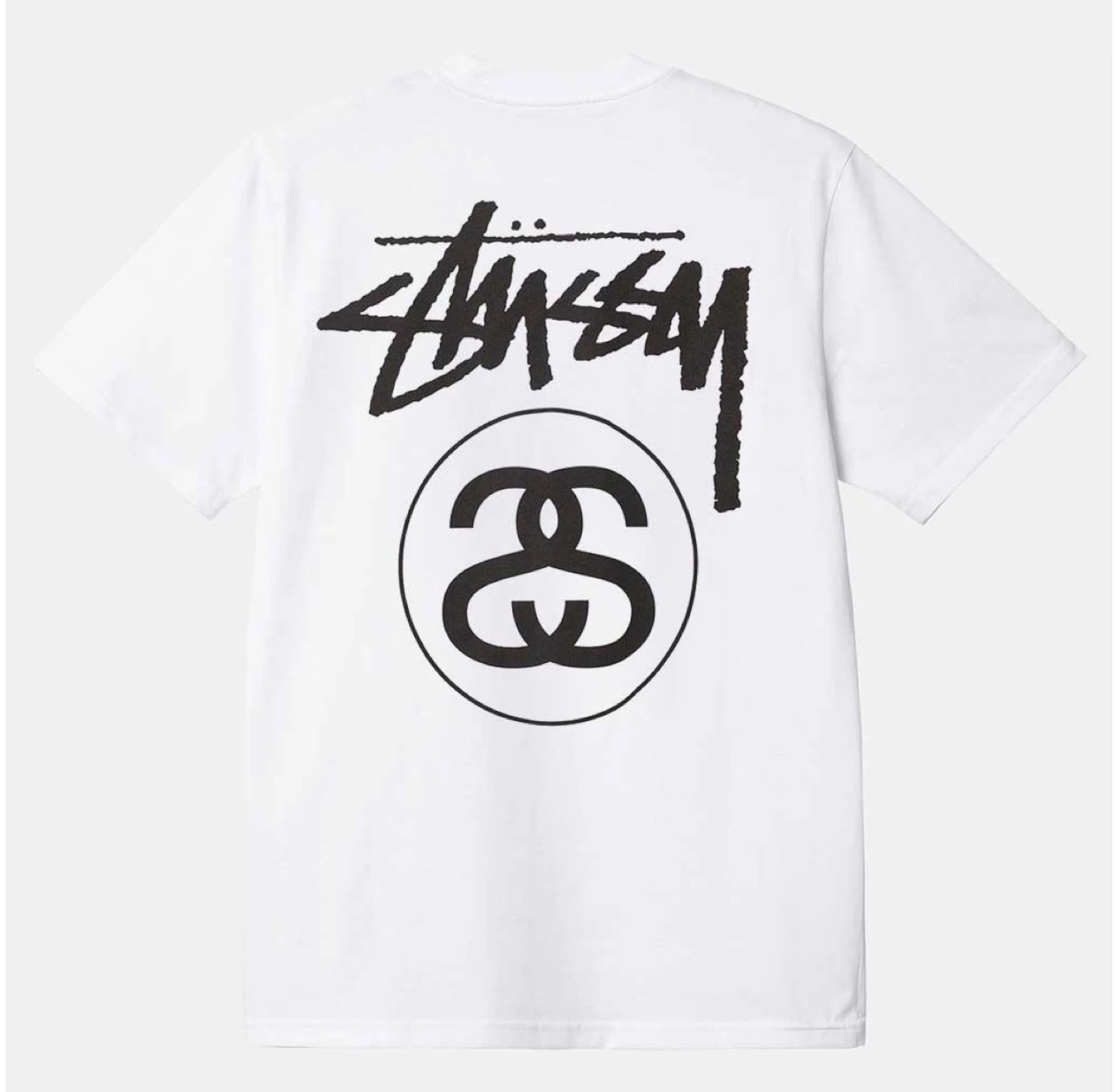 Stussy White T-Shirt Size S