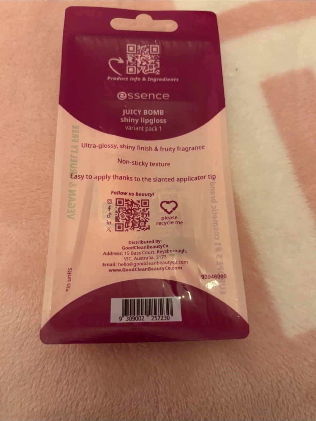 Essence Juicy Bomb Shiny Lipgloss Variant Pack 1 - photo 2