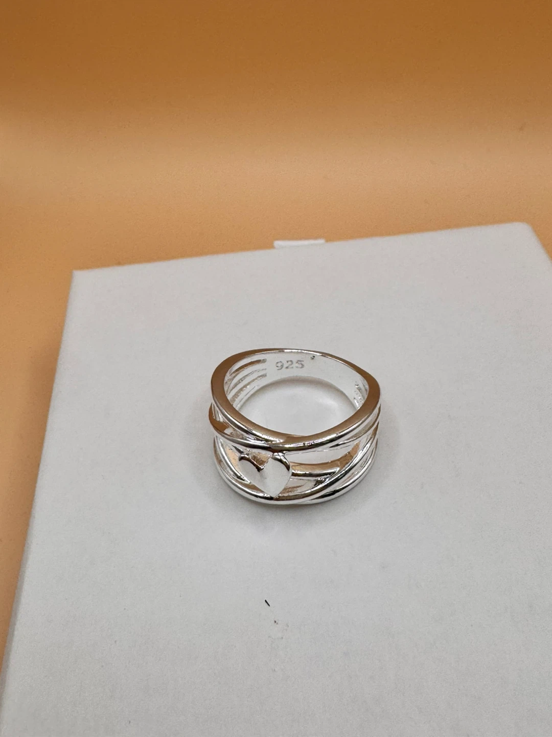 ❤️Sterling Silver 925 Heart Ring - photo 2