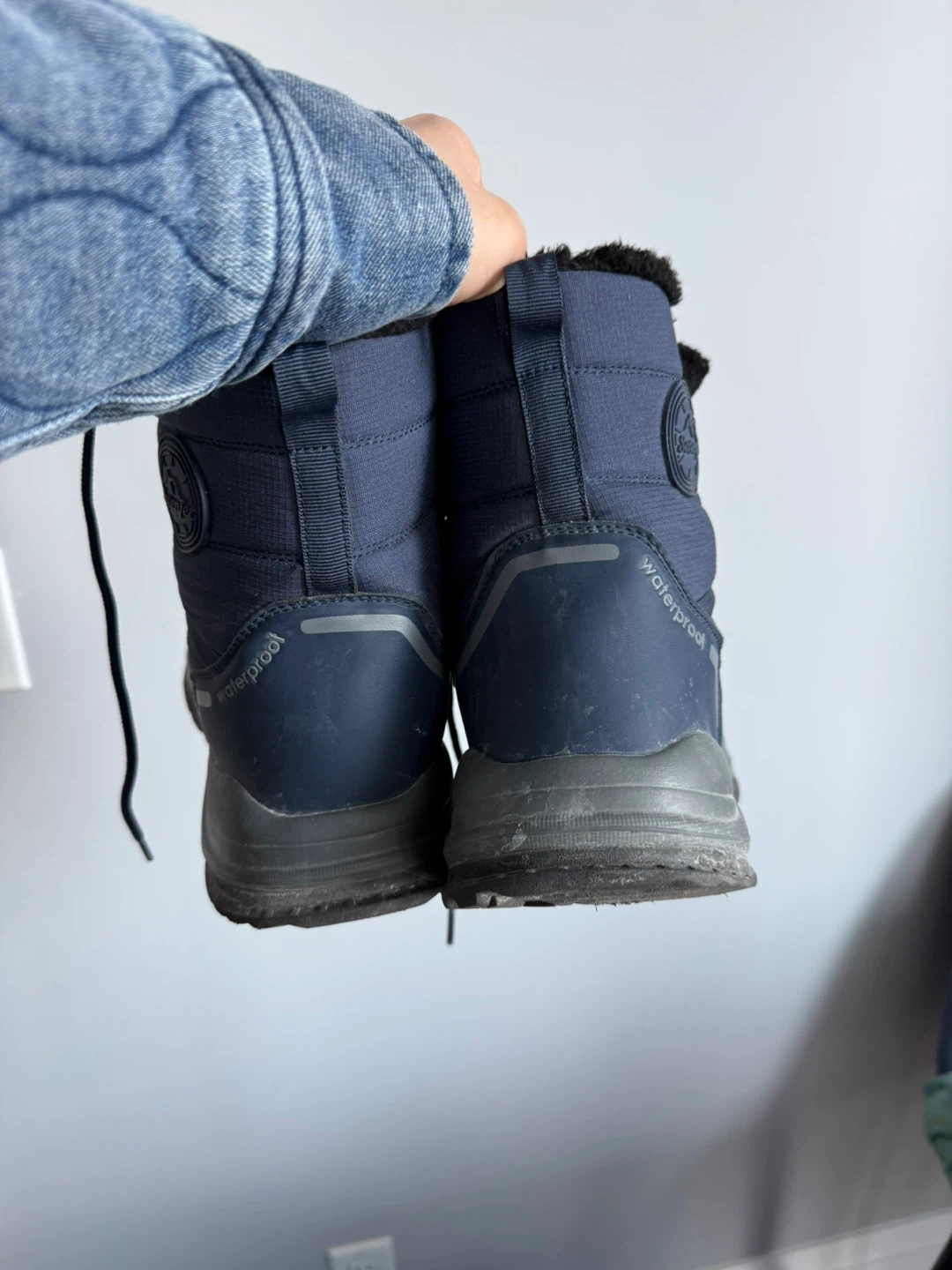 SOSENFER Waterproof Winter Boots - Navy Blue - photo 3