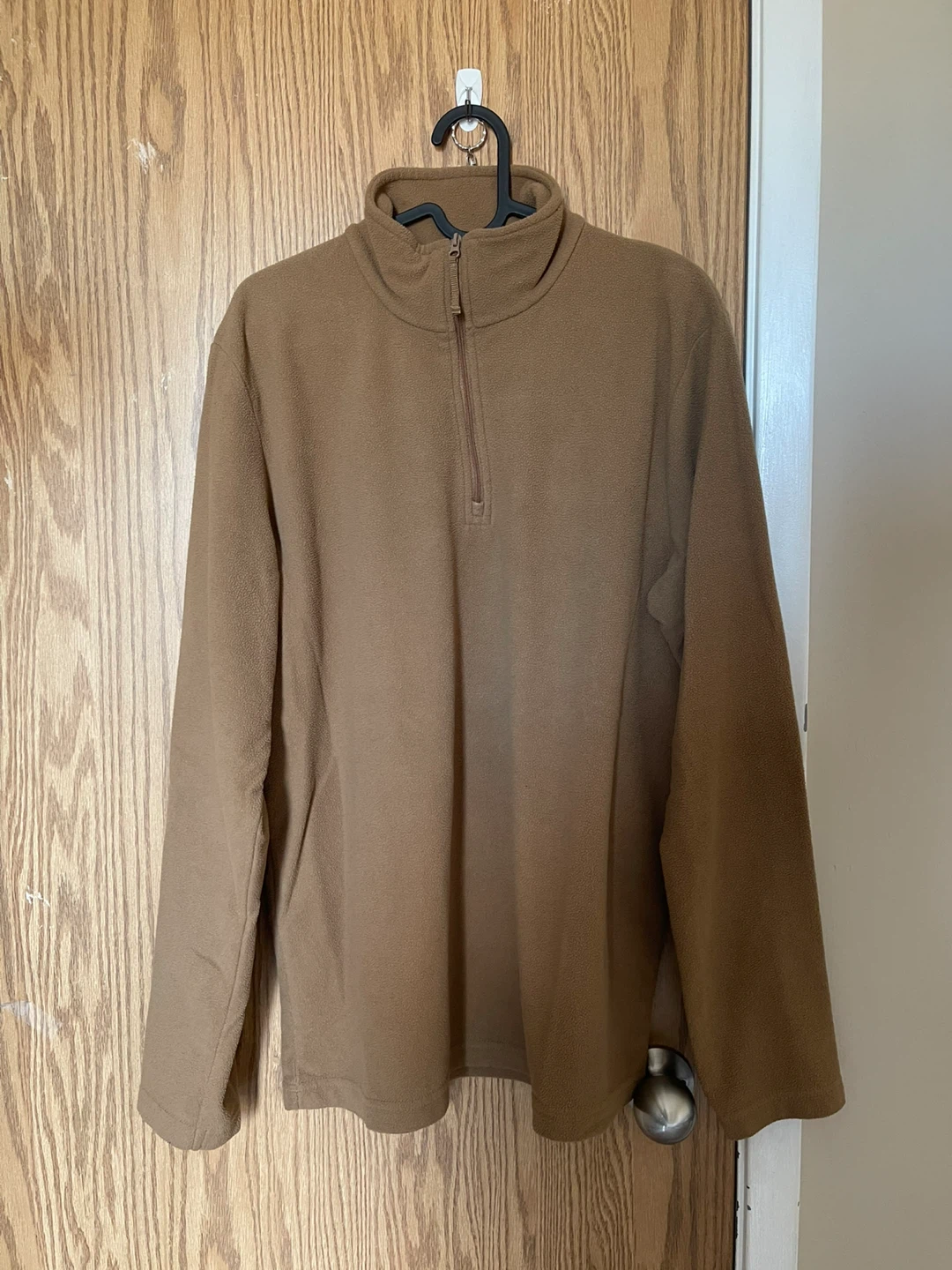 Mountain Warehouse Camber II Mens Half-Zip Fleece - Brown - photo 2
