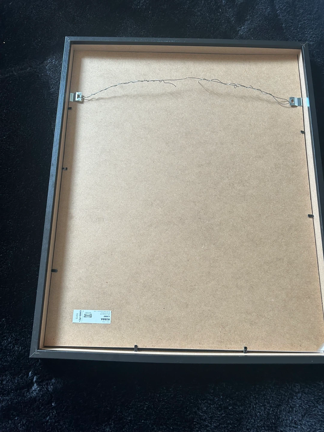 IKEA RIBBA Glass Picture Frame Black 40x50 cm - photo 4