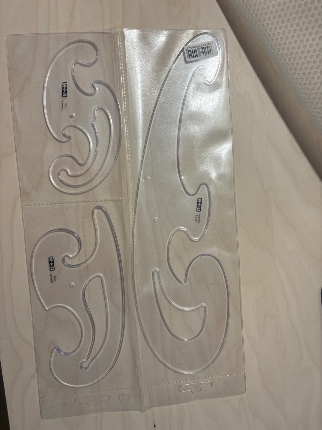 M+R French Curve Set (comics rulers)