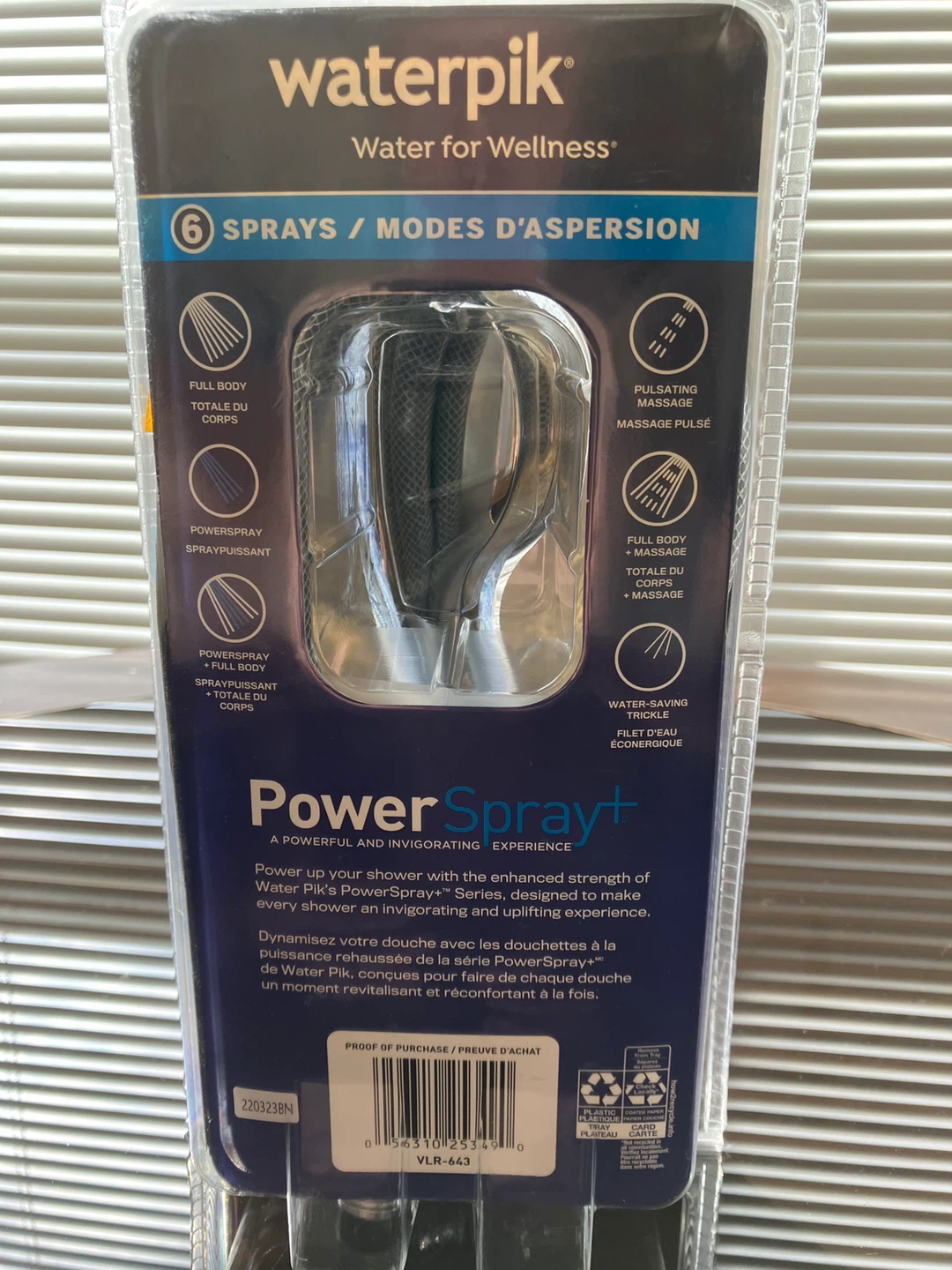 Waterpik PowerSpray+ Showerhead - photo 2