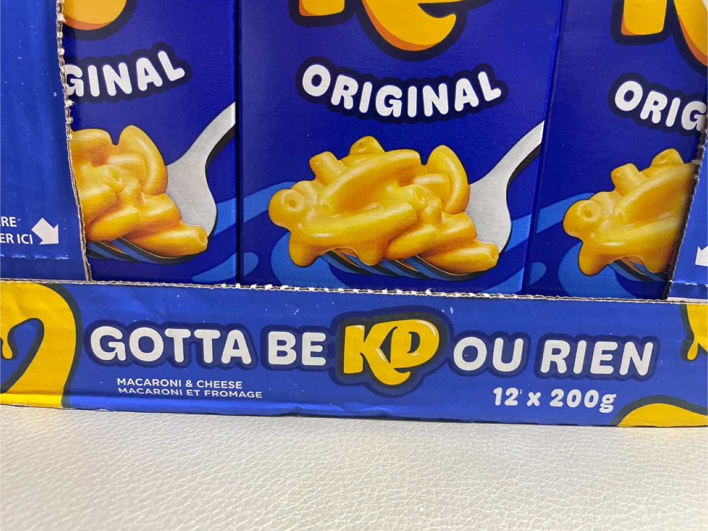 FREE FOOD - KD Original Macaroni & Cheese 12 x 200g - photo 4