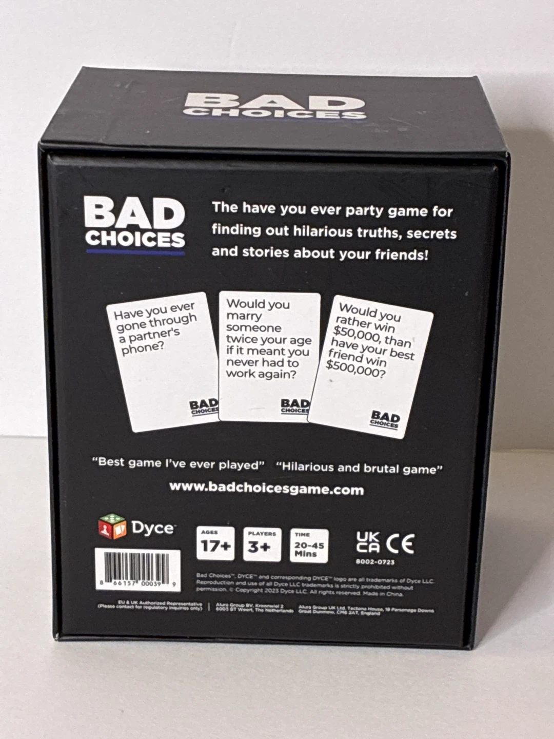 Bad Choices Party Game - The Have You Ever? Card Game - photo 3