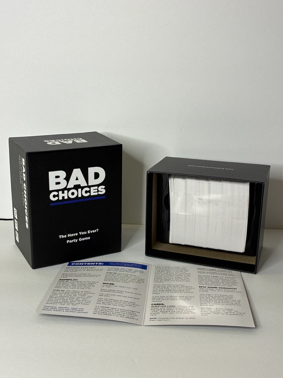 Bad Choices Party Game - The Have You Ever? Card Game - photo 4