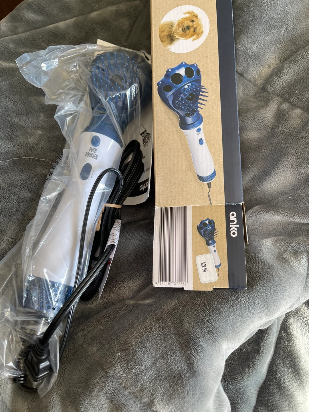 Anko Pet Hair Dryer with Brush - photo 2