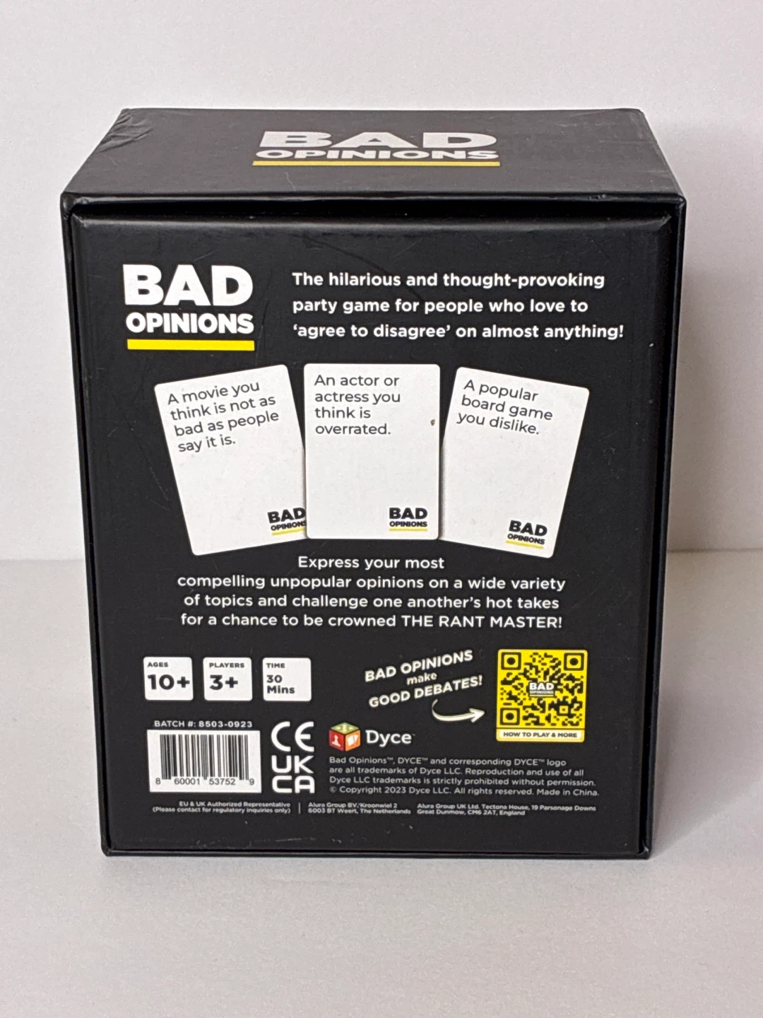 Bad Opinions Party Game - photo 3