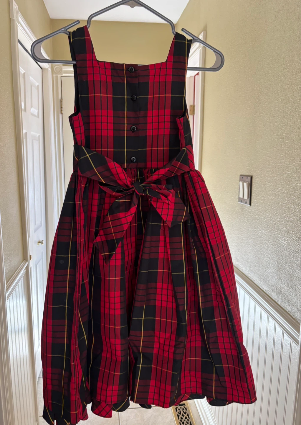 Children’s Christmas Plaid Dress - photo 2