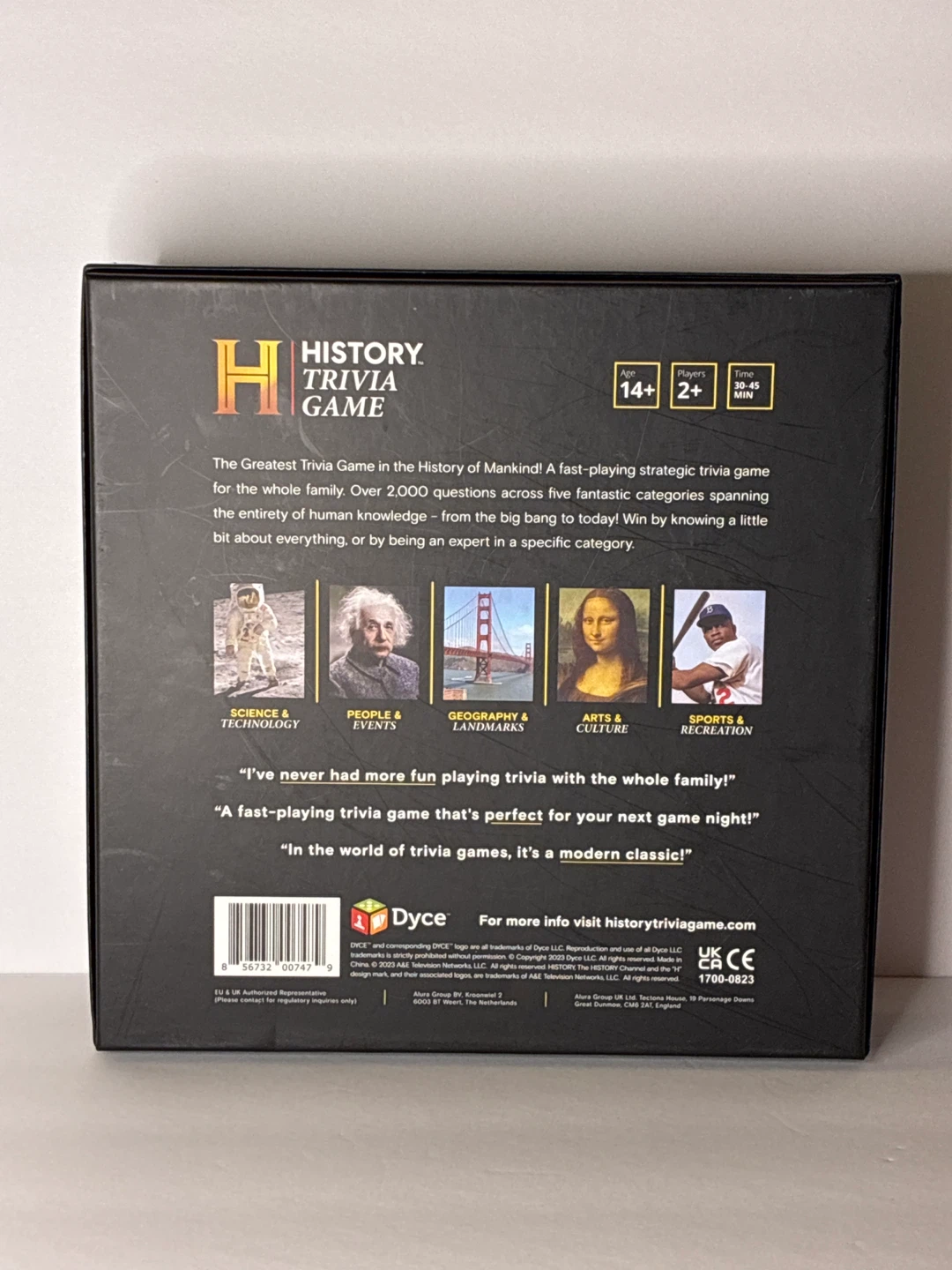 History The Iconic General Knowledge Trivia Game - photo 3