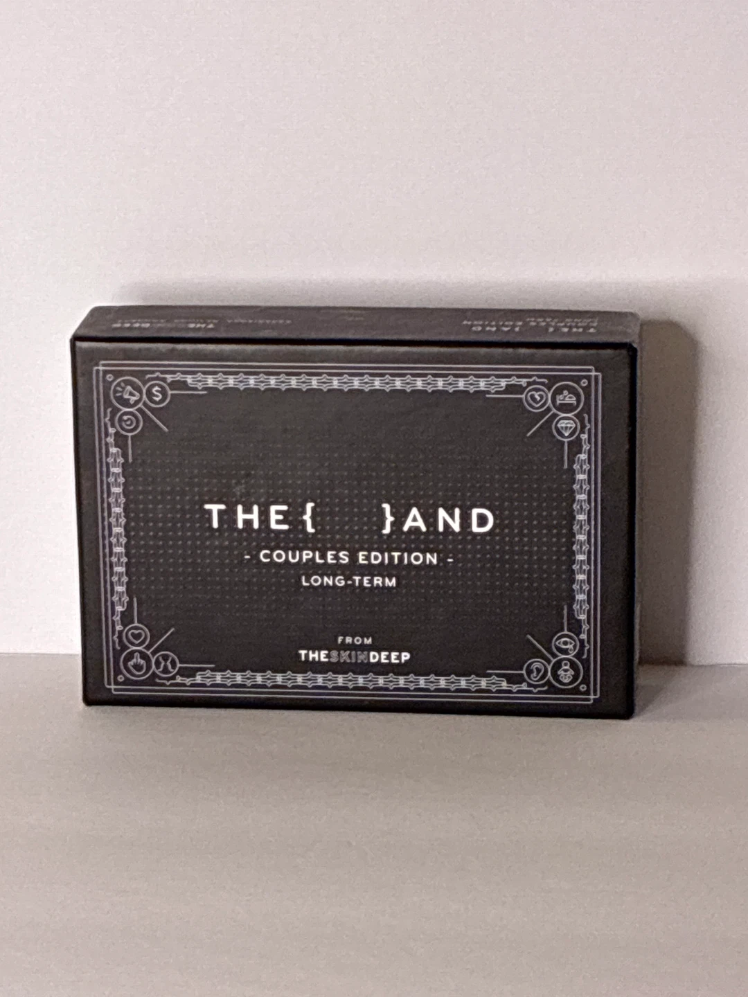 The Skin Deep “The And” Long Term Couples Edition Card Game