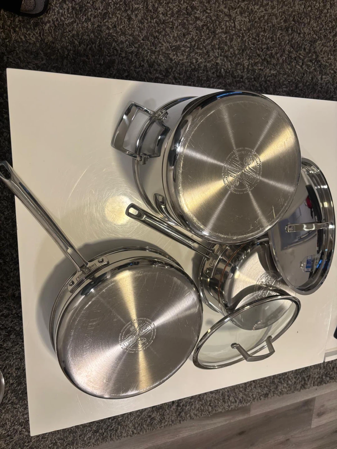 All-Clad Stainless Steel Cookware Set - photo 3