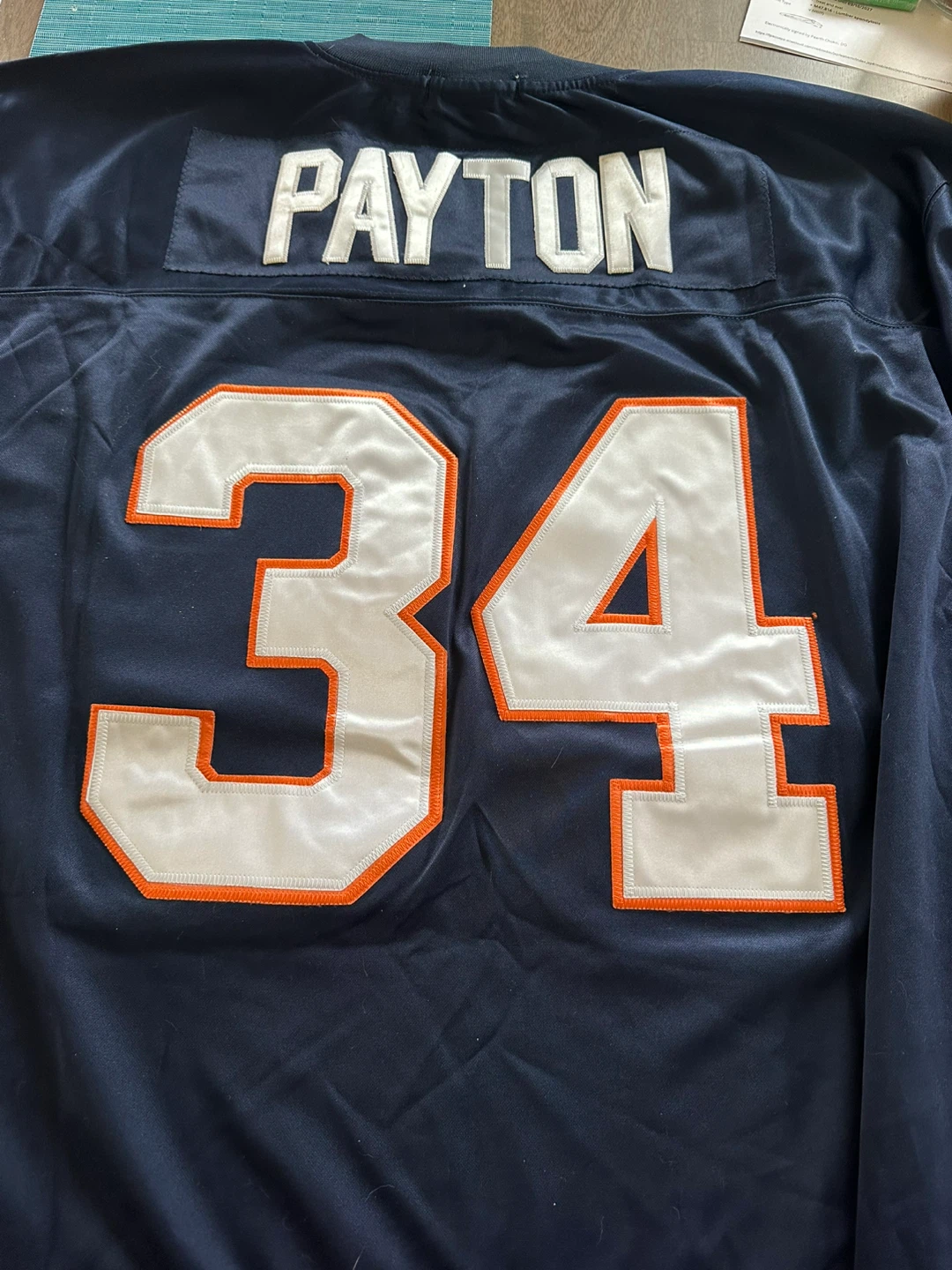 Walter Payton jersey